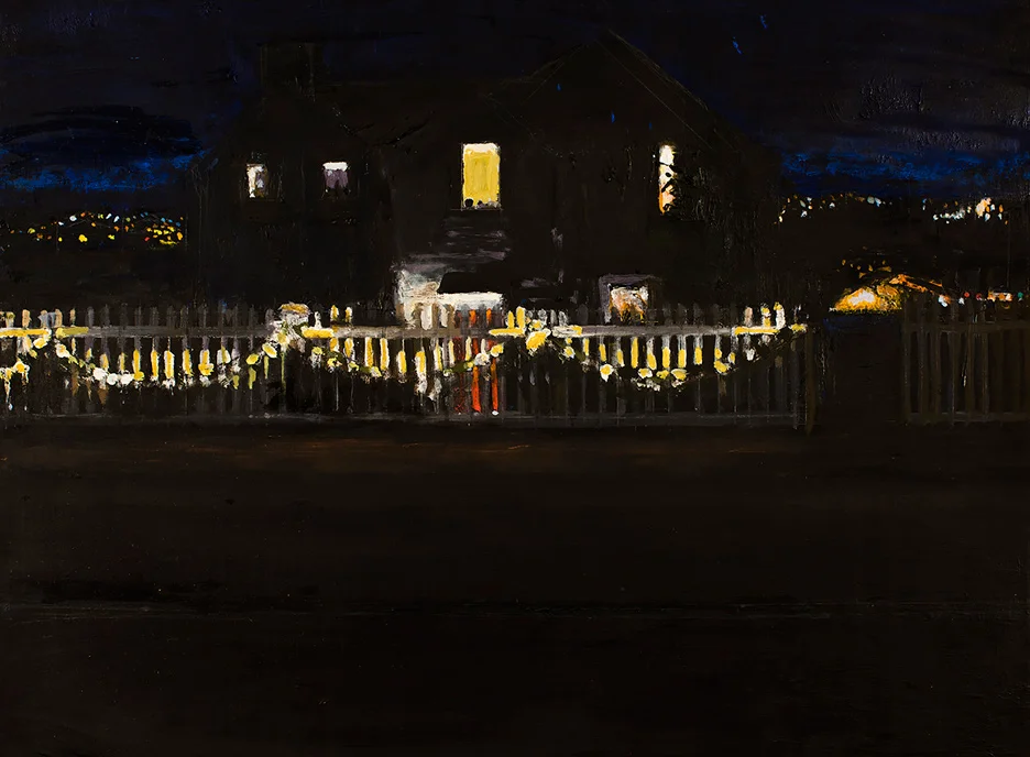 Piermont, NY, 2015 oil 20 x 24 inches framed