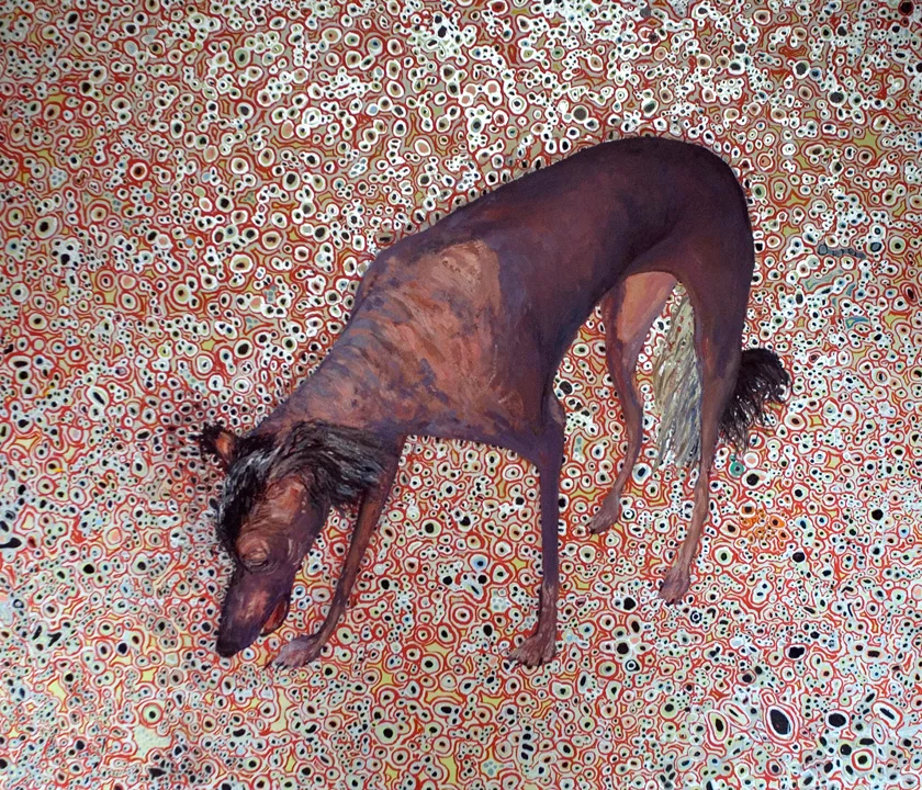 Pearlie Mae, 2007-08 oil 70 x 80 inches