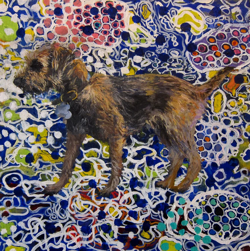 Cleo, 2018 oil 24 x 24 inches