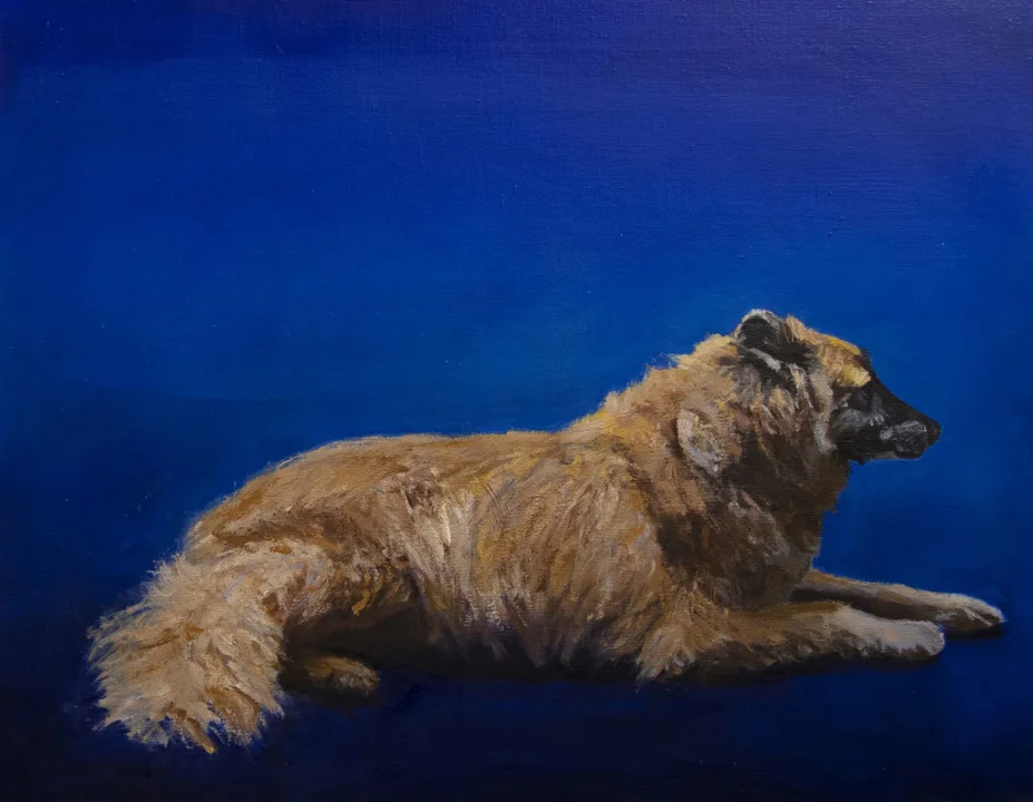 Malcolm, 2018 oil 24 x 30 inches