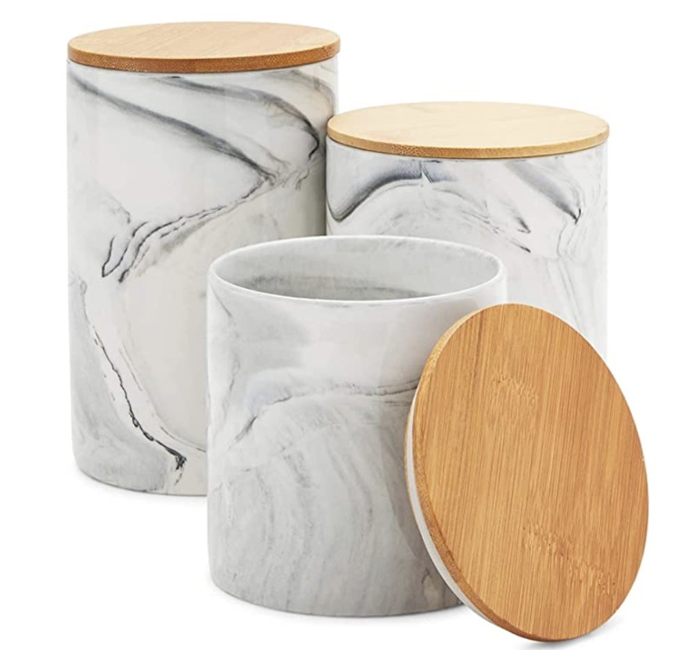 Marble Canisters