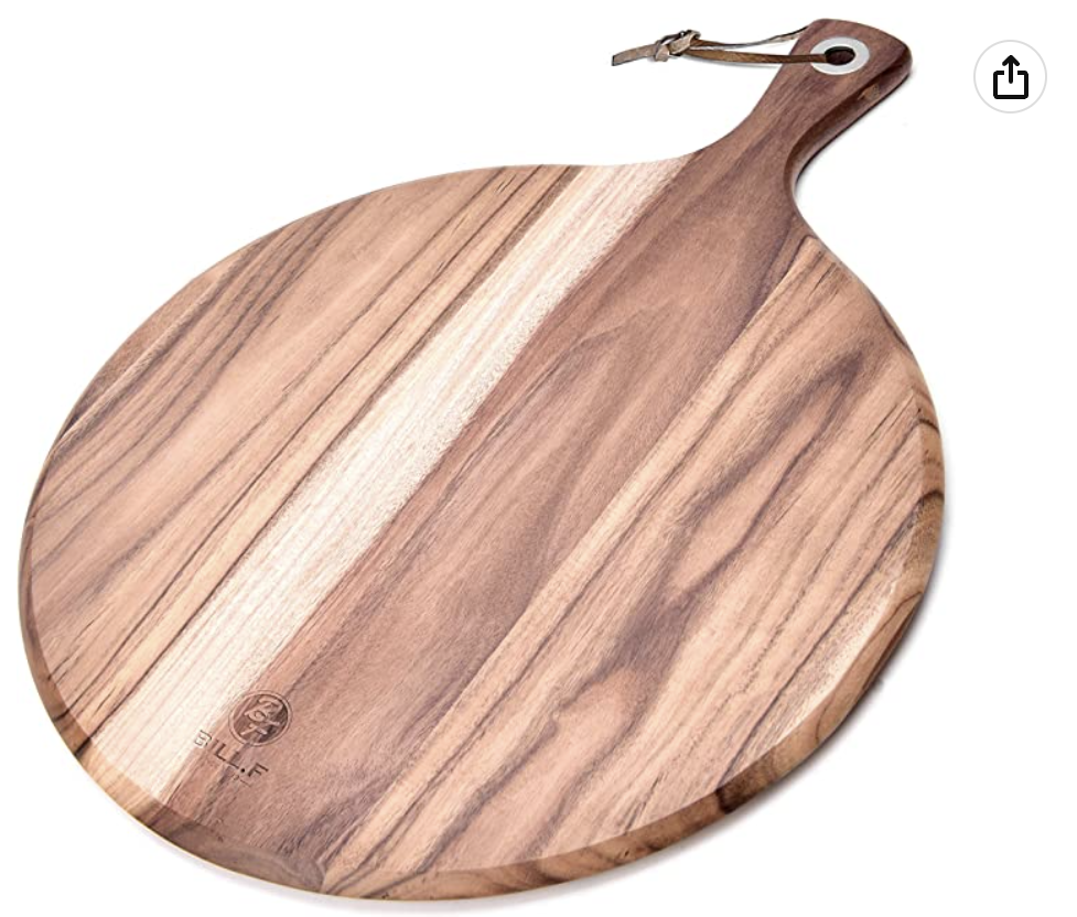 Circular Wooden Charcuterie Board