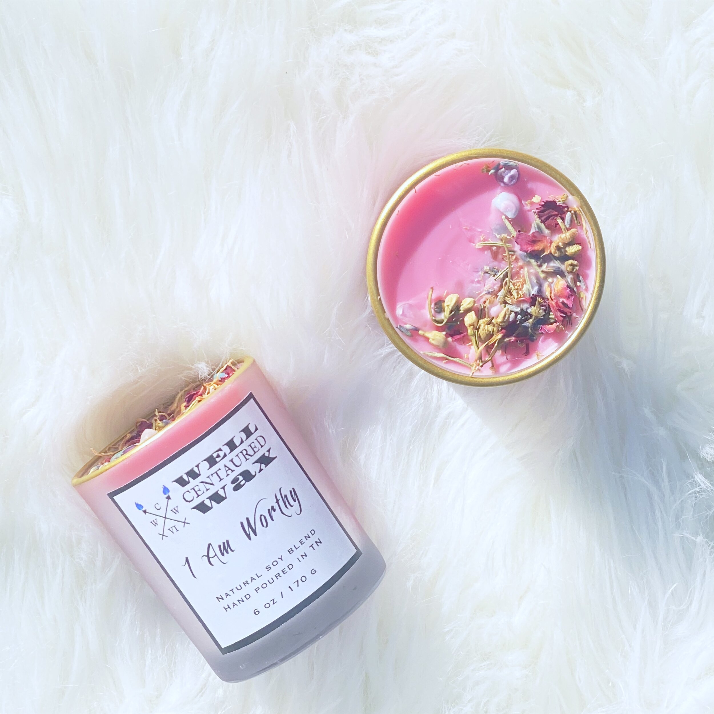 I AM WORTHY MEDITATION CANDLE