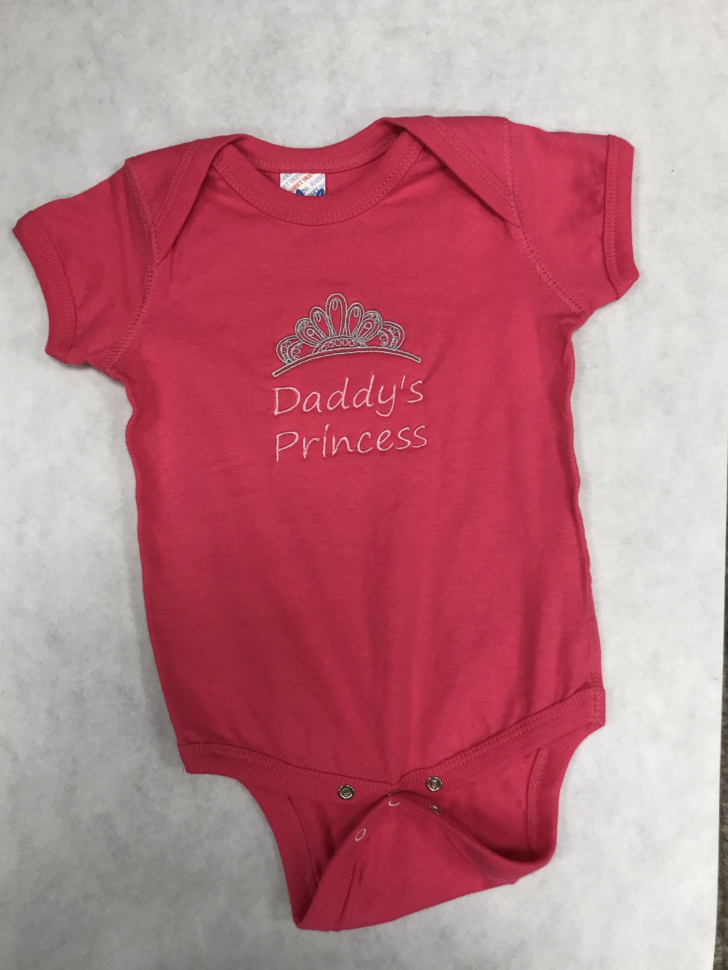 Daddy's Princess Infant Toddler Bodysuit