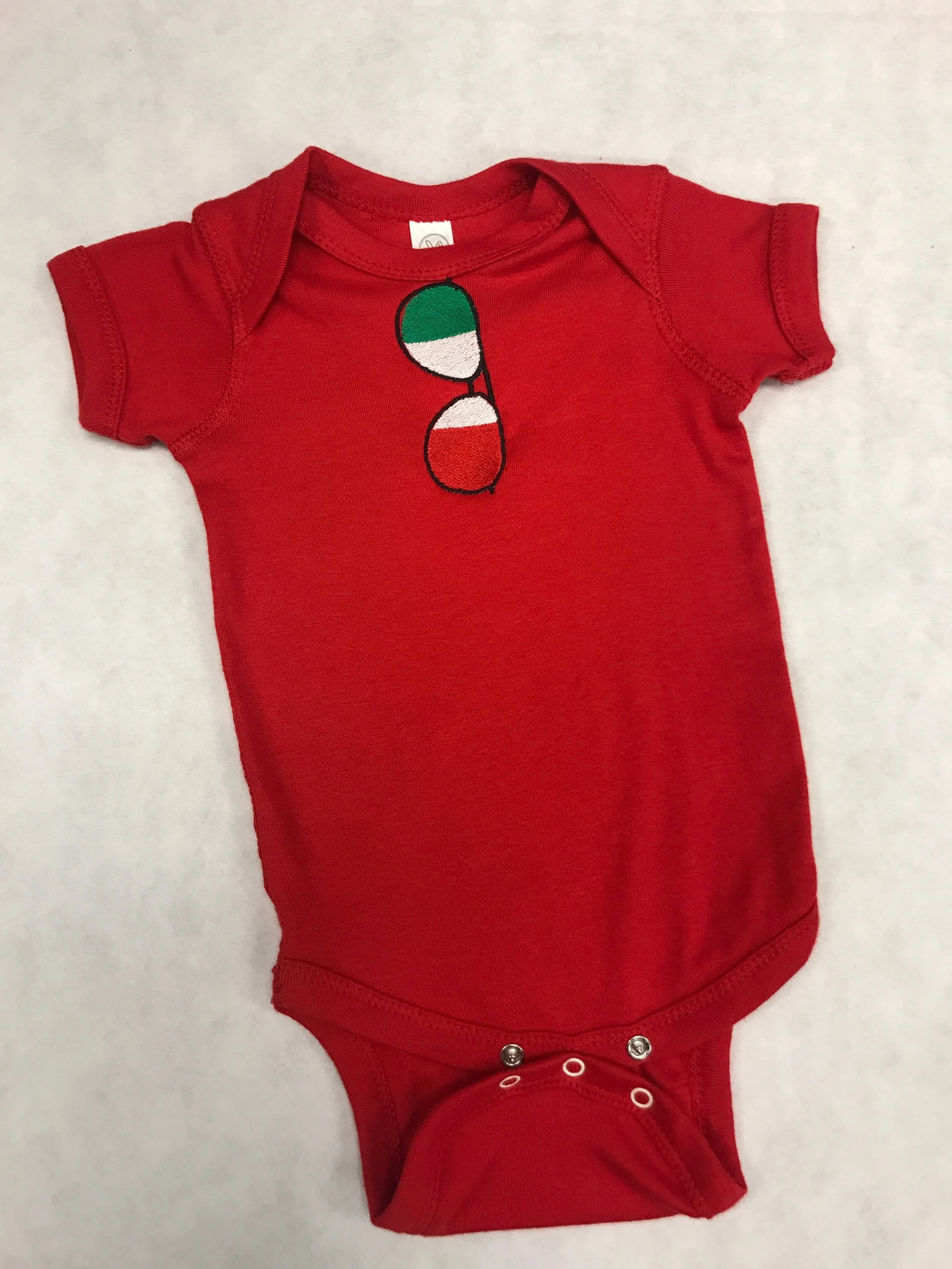 Italian Sunglasses Infant Toddler Bodysuit