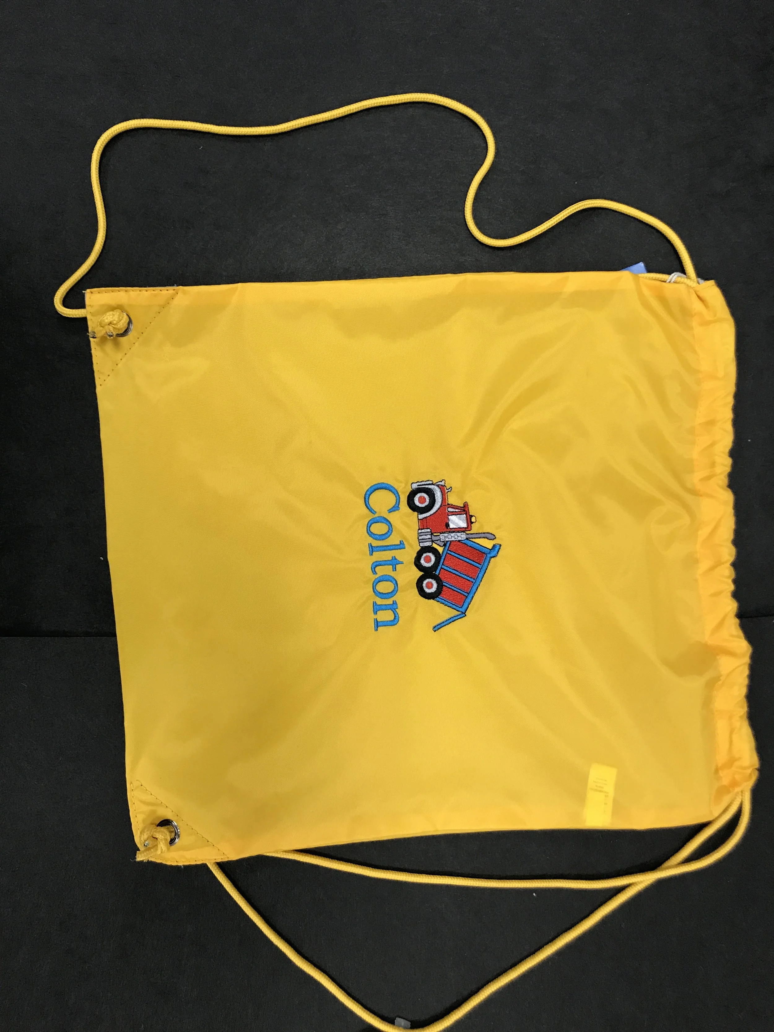 Name Drawstring Bag