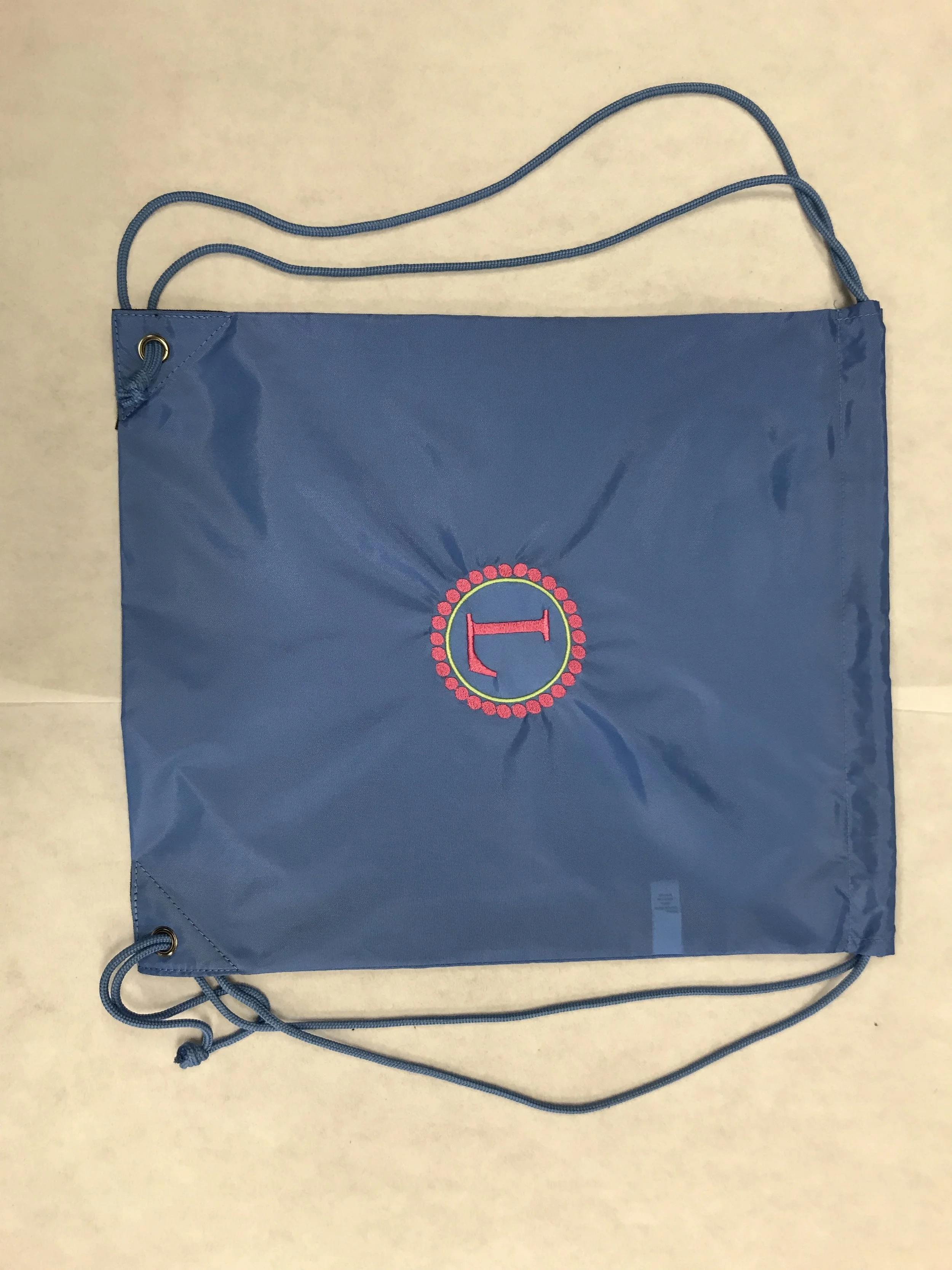 Initial Drawstring Bag