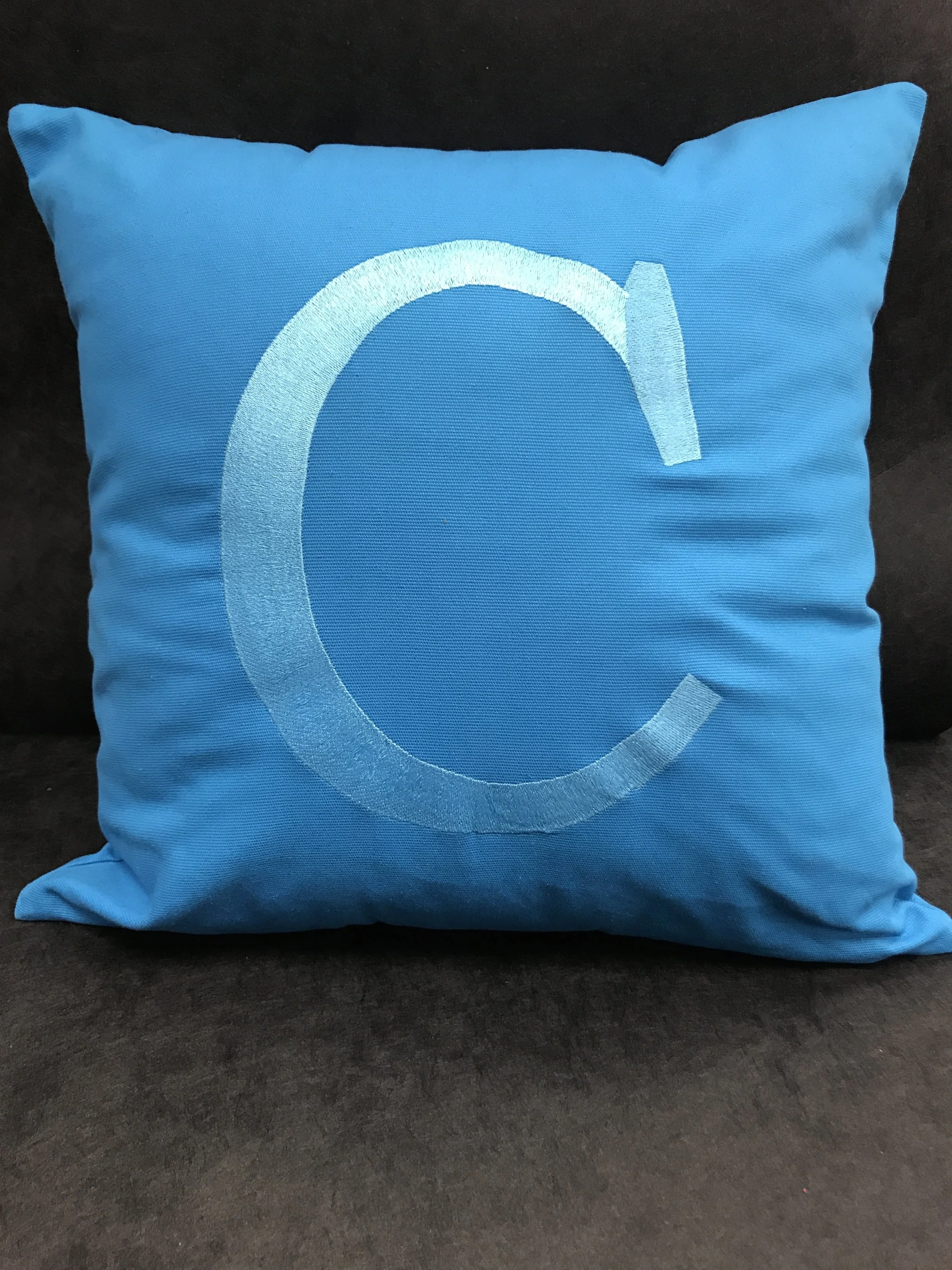 Initial Pillow