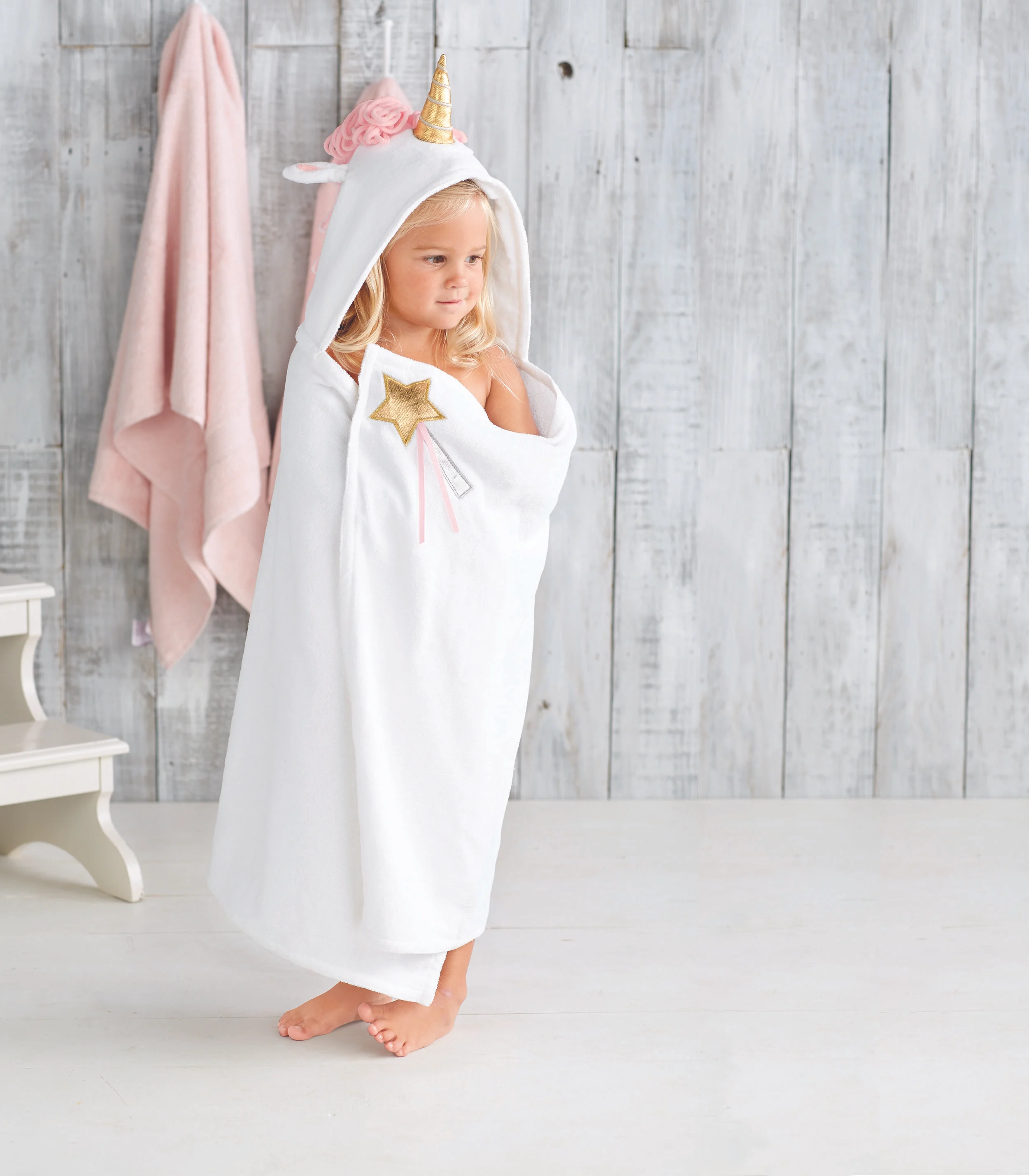 unicorn bath towel
