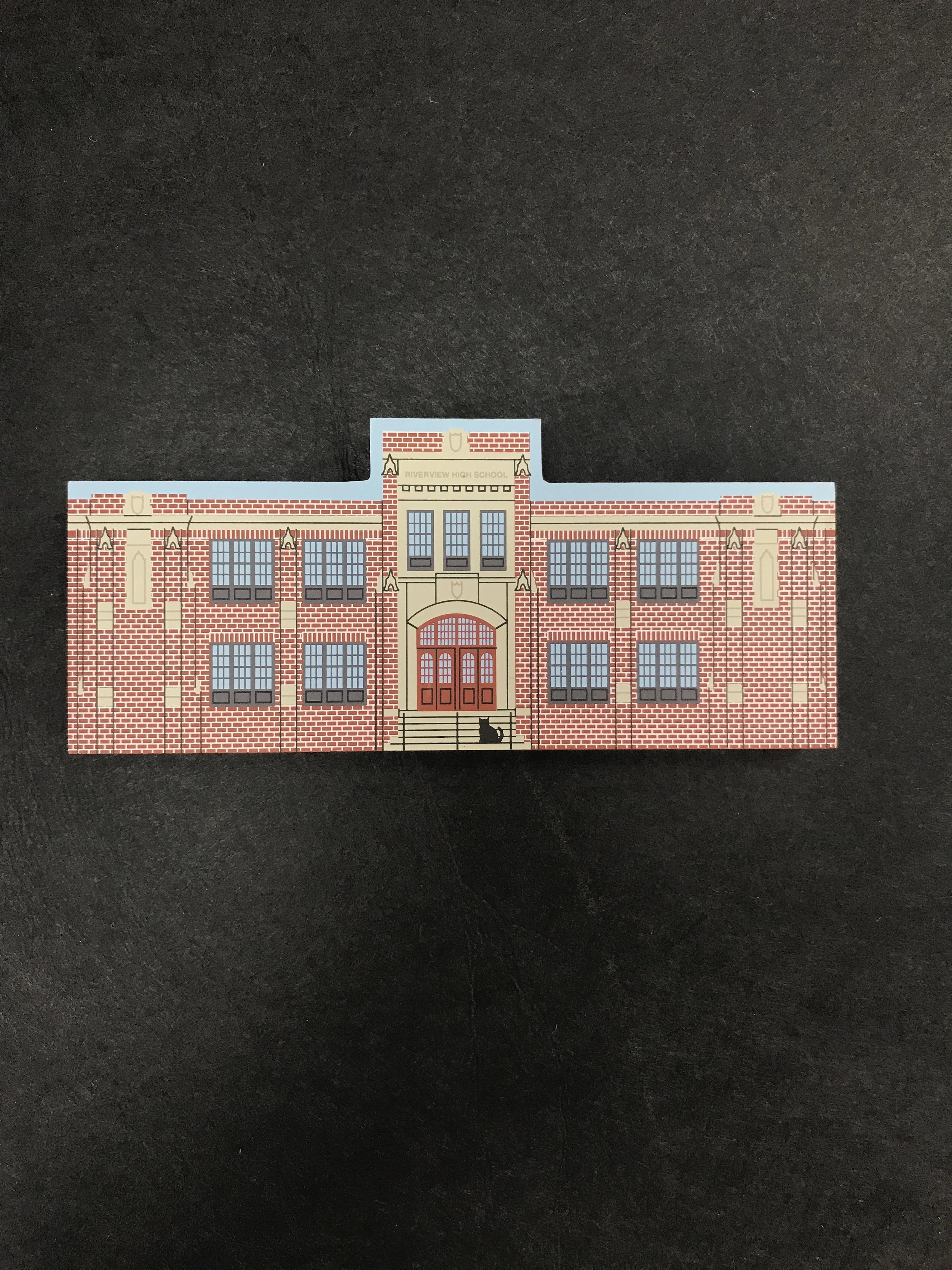 Riverview High School Wooden Piece