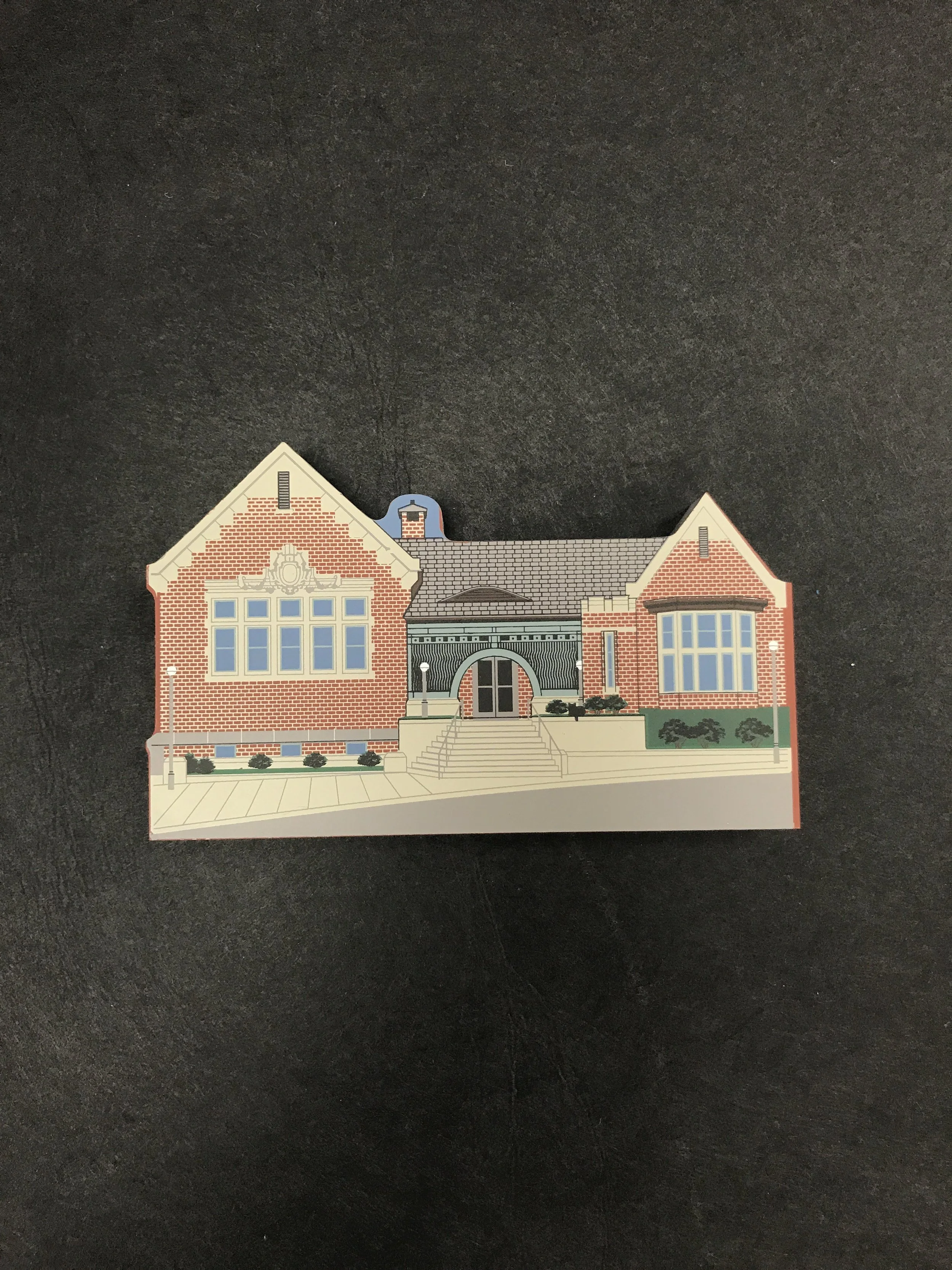 Oakmont Carnegie Library Wooden Piece