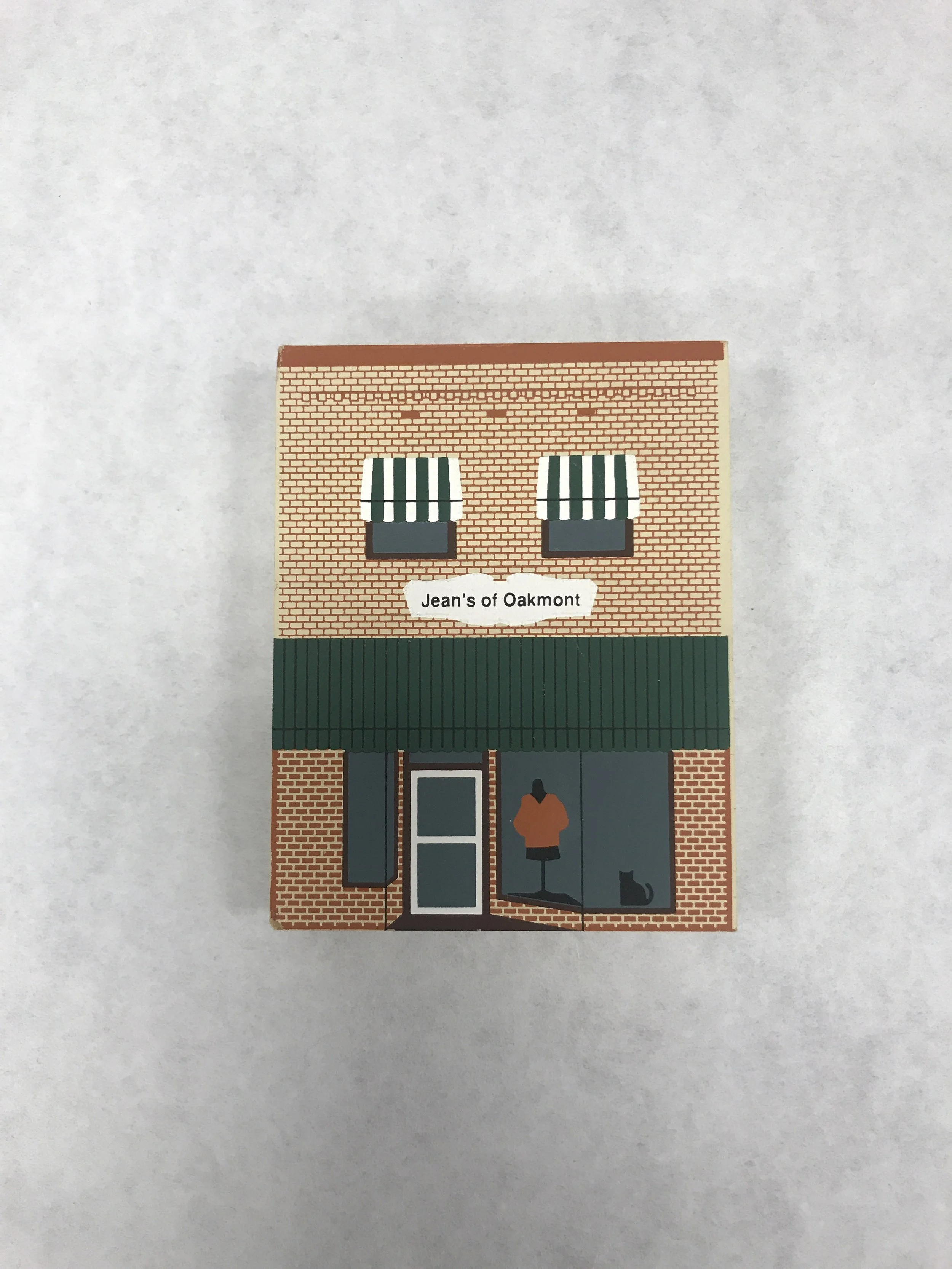 Jean's of Oakmont Wooden Piece