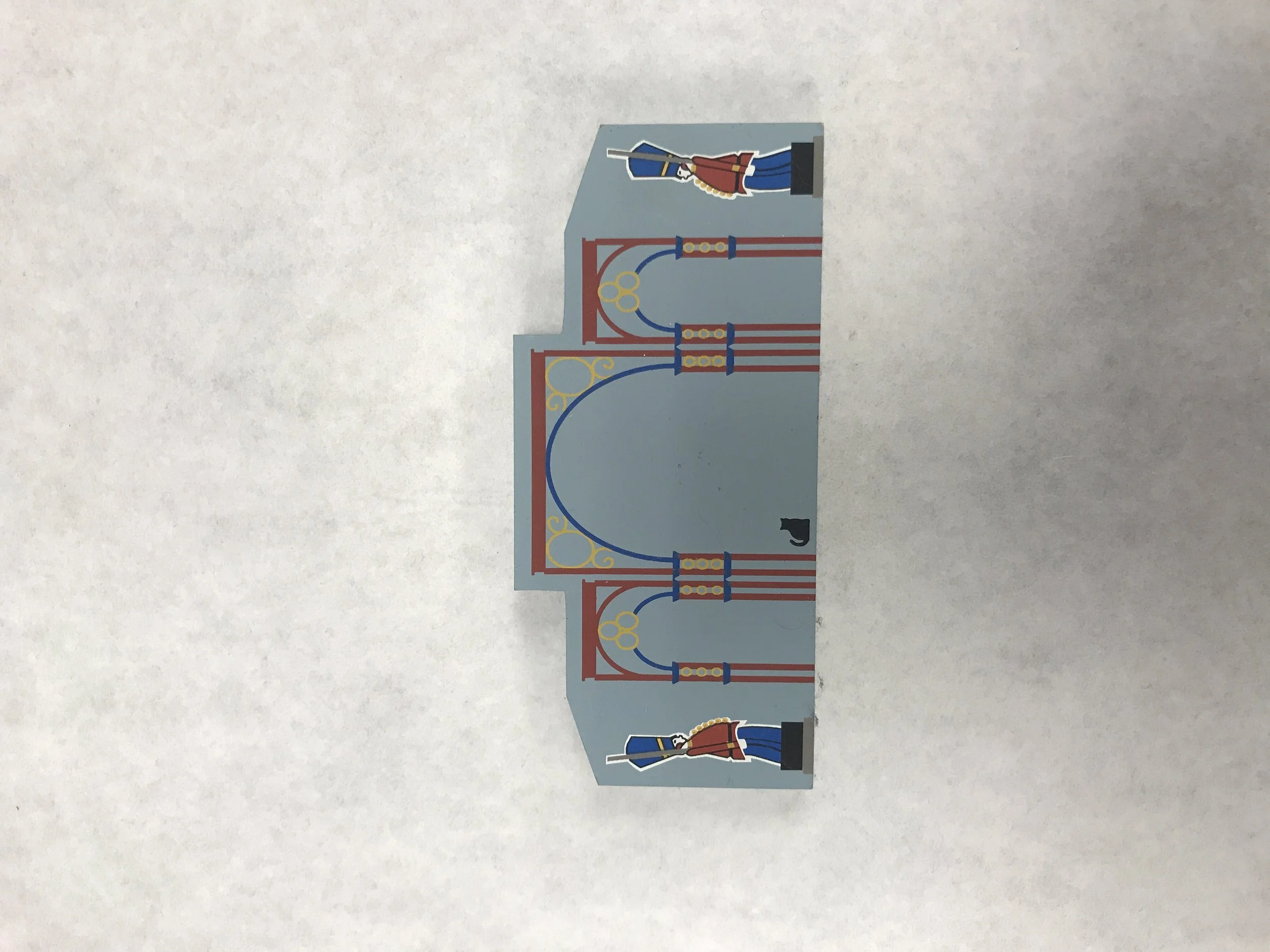 Entrance to Kiddieland Wooden Piece