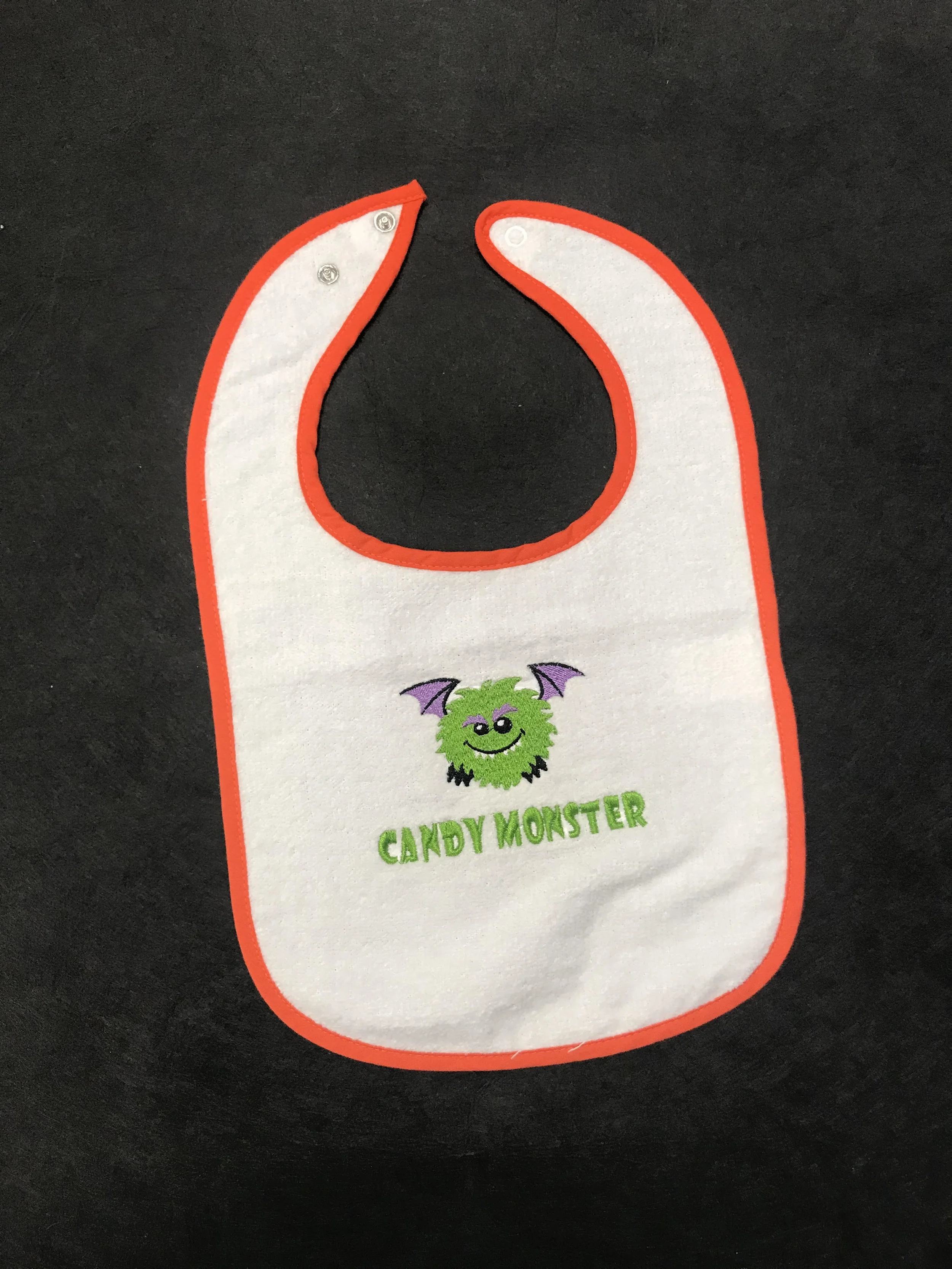 Candy Monster Bib
