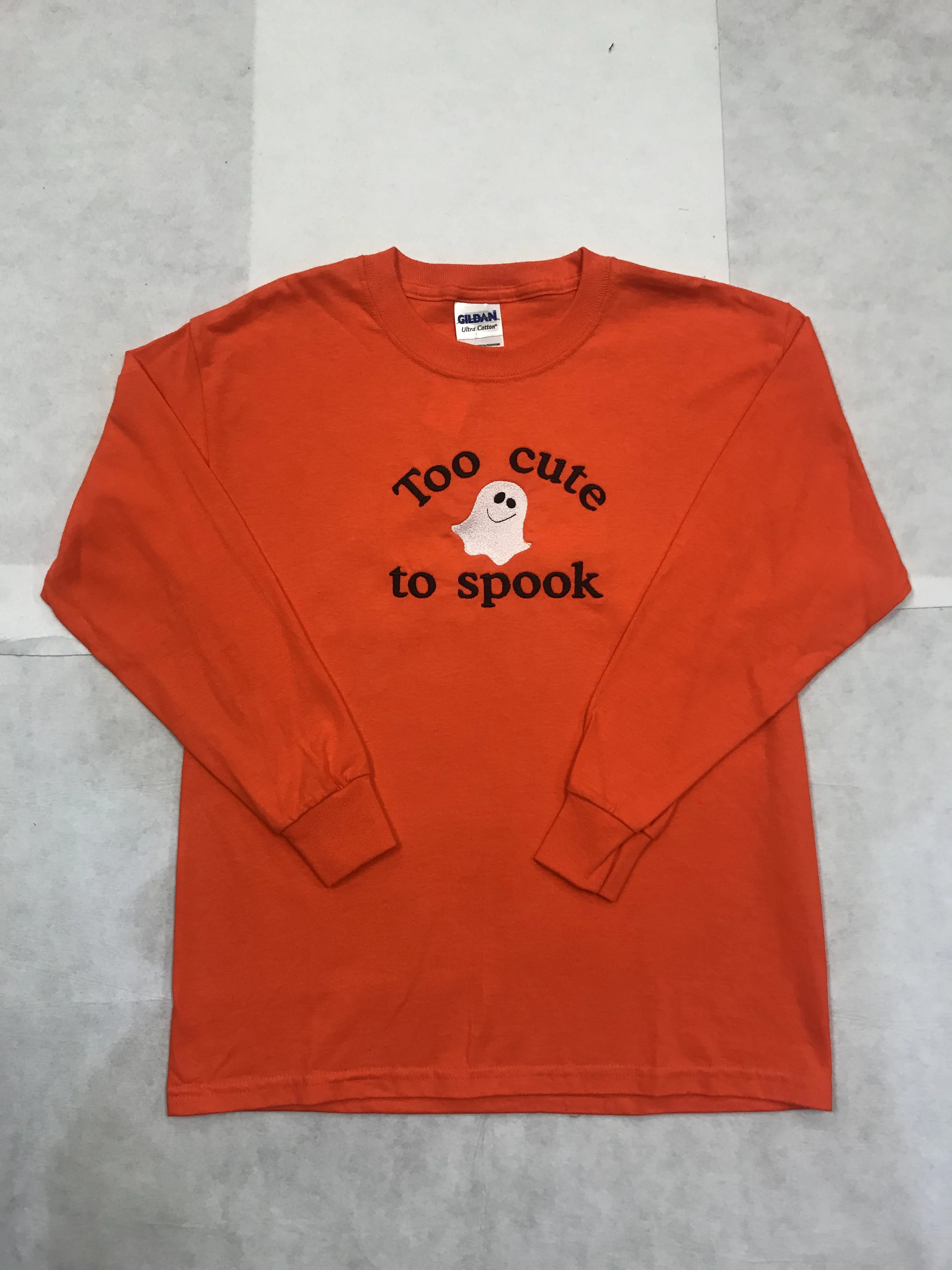 Too Cute To Spook Long Sleeve Shirt
