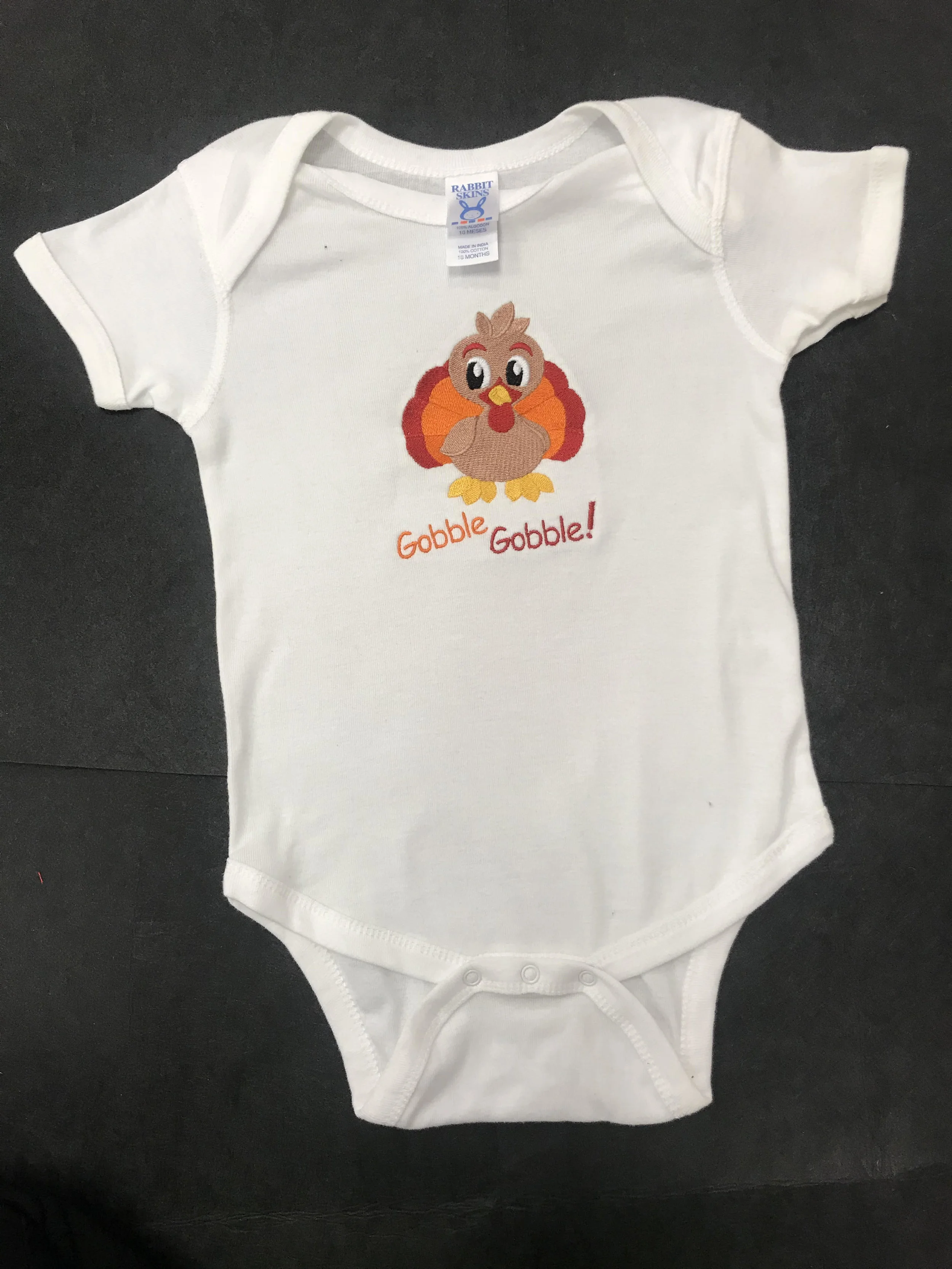Gobble Gobble Short Sleeve Onesie