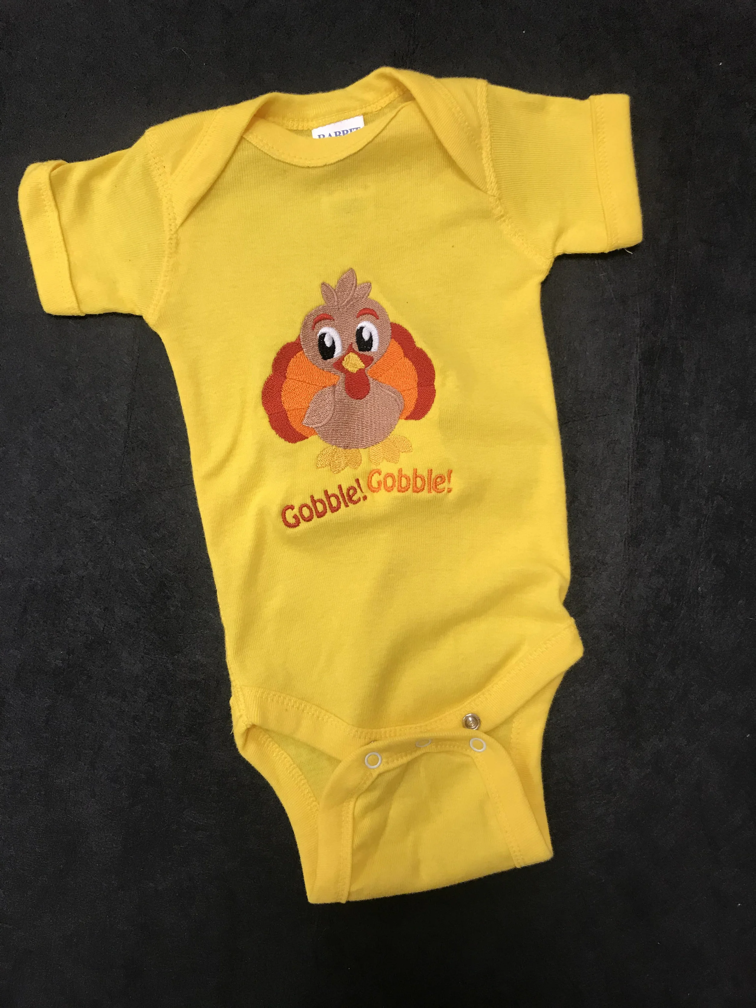 Gobble Gobble Short Sleeve Onesie