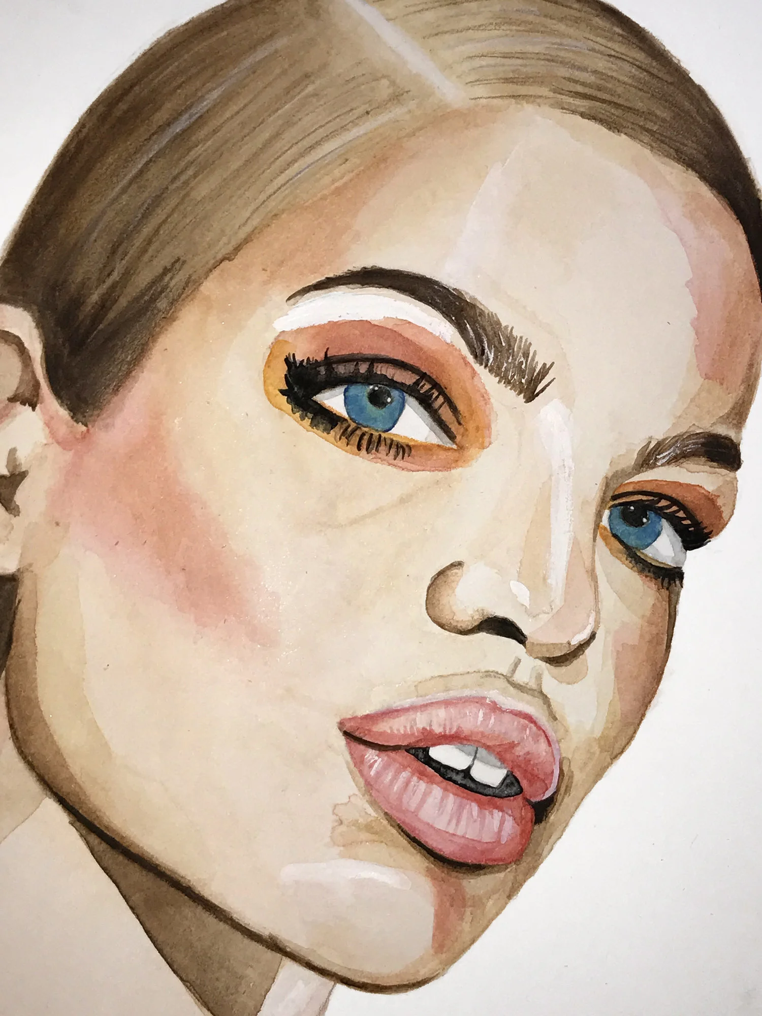 "DAPHNE GROENEVELD" - WATERCOLOR ILLO