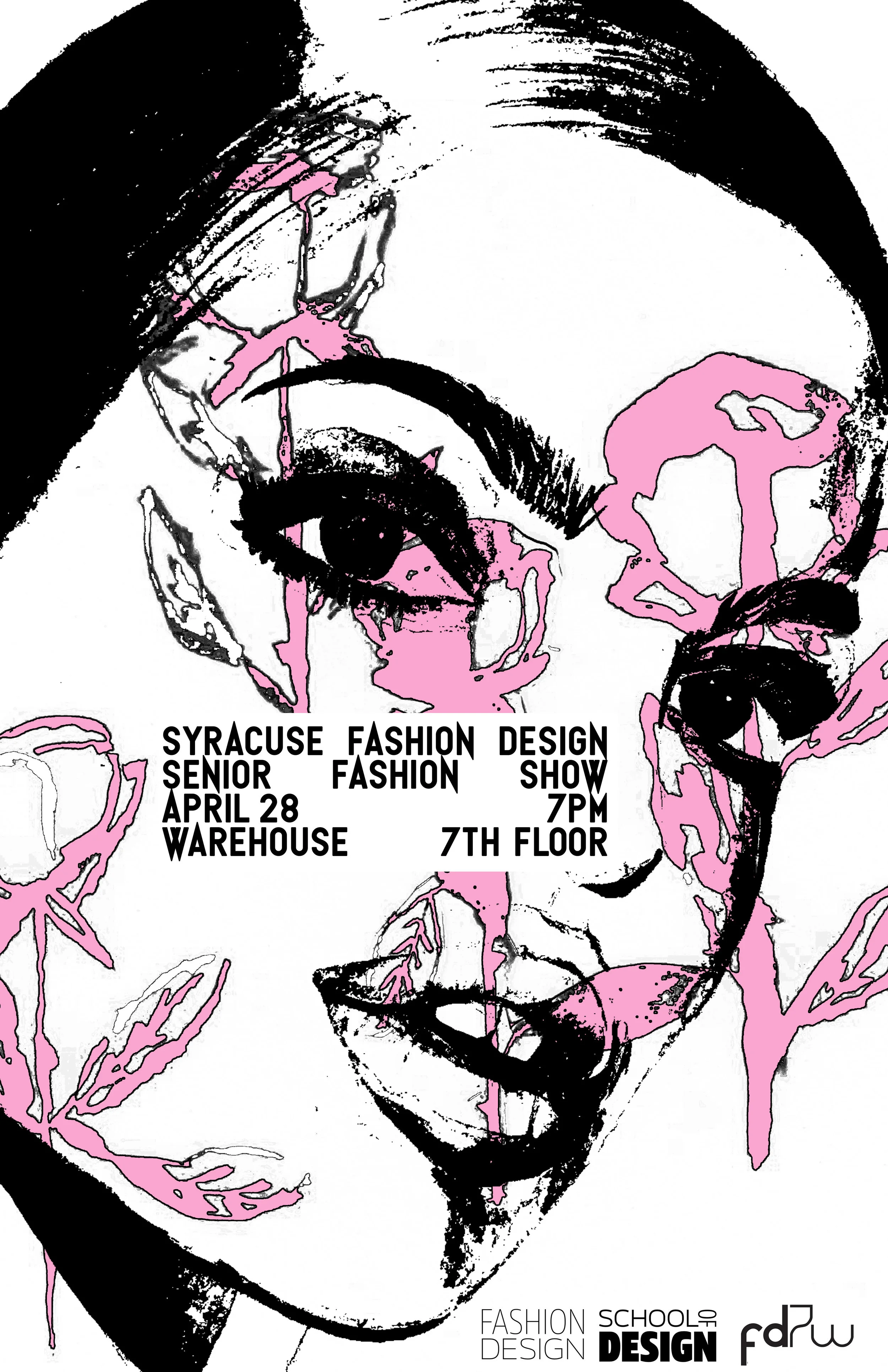 DAPHNE IN WATERCOLOR - SENIOR COLLECTION POSTER