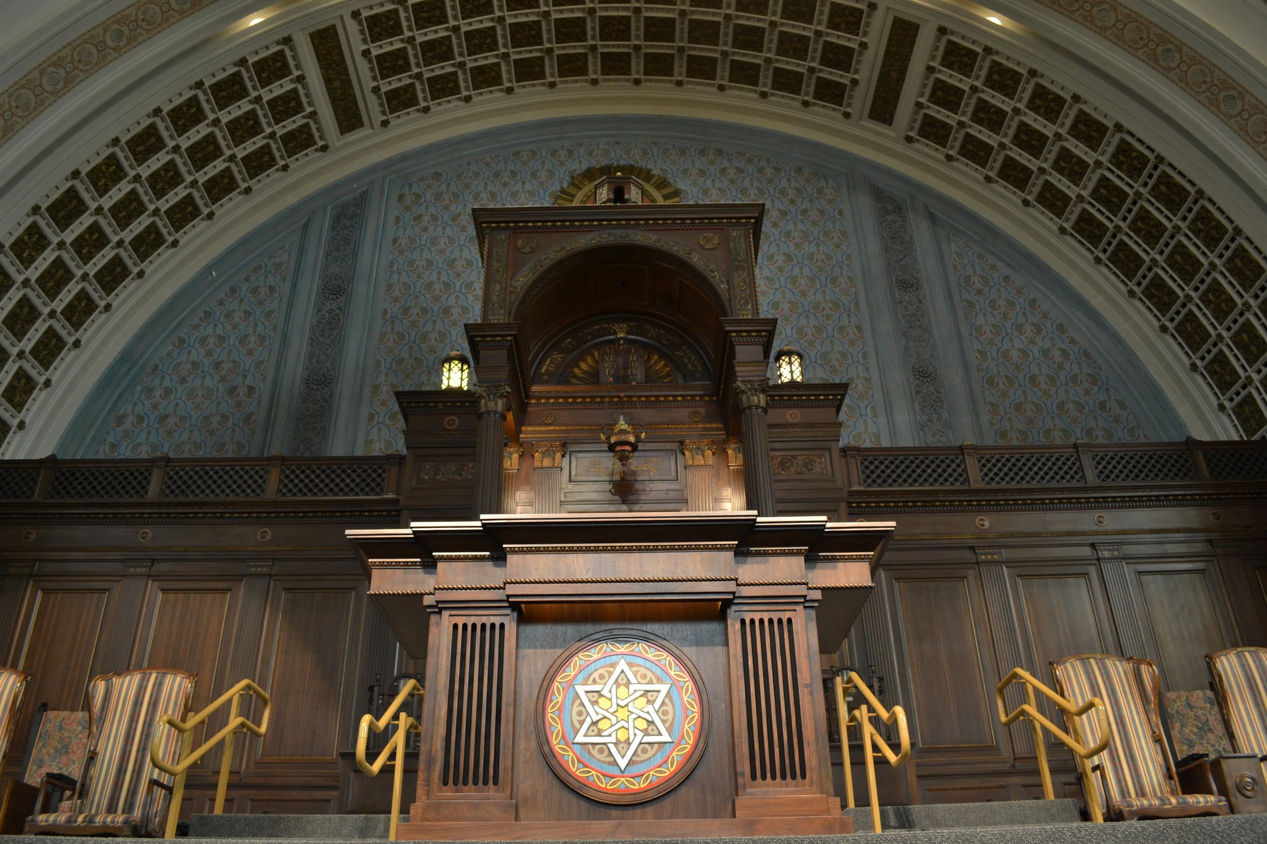 Temple Ohabei Shalom, Brookline, MA — Designers of Synagogue interiors