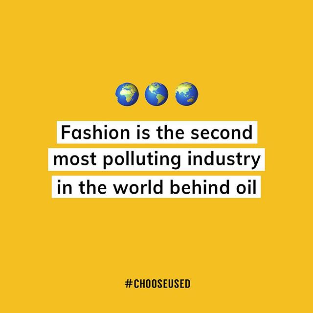 A little early for #earthday but had to share because I only actually found this out like a year ago and wanted to spread awareness as I&rsquo;m trying to be more sustainable. 🌍 ✨🌍#chooseused #consciouscommerce