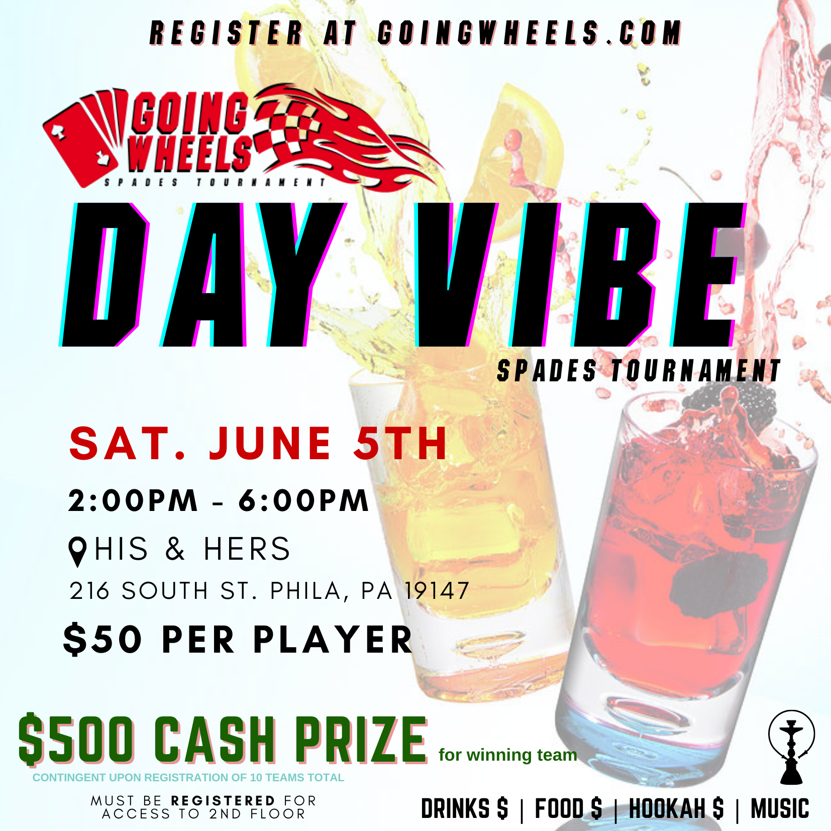Spades Tournament @ His &amp; Hers