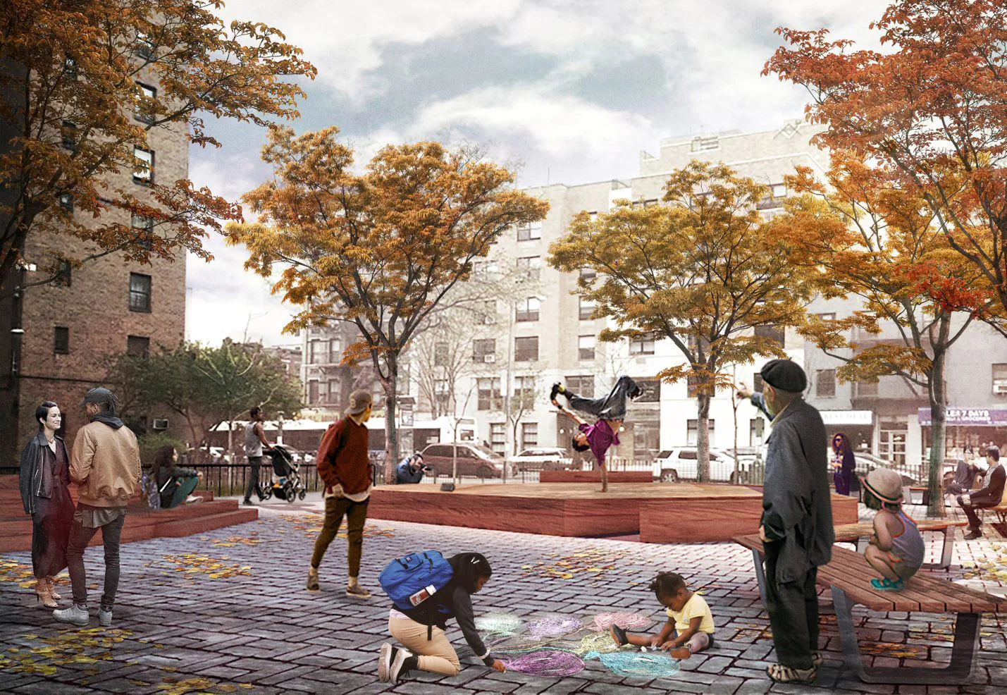 Rendering by Emmanuel Oni, Active Design Fellow