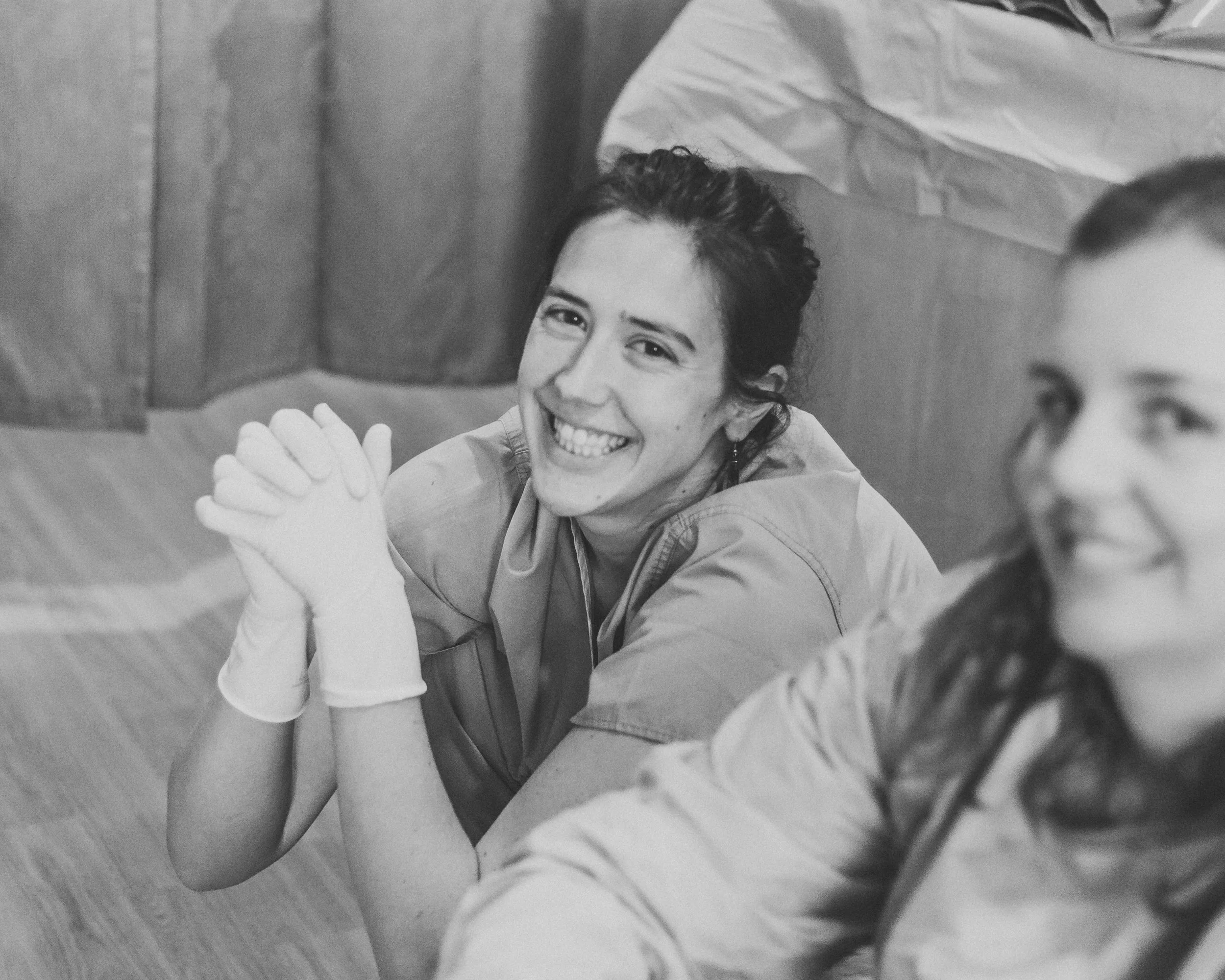 Taken by our awesome labor nurse, Elyse! 