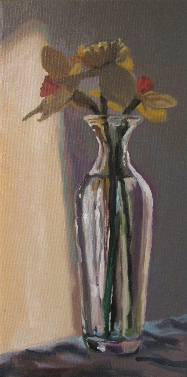 Daffodils in Grey