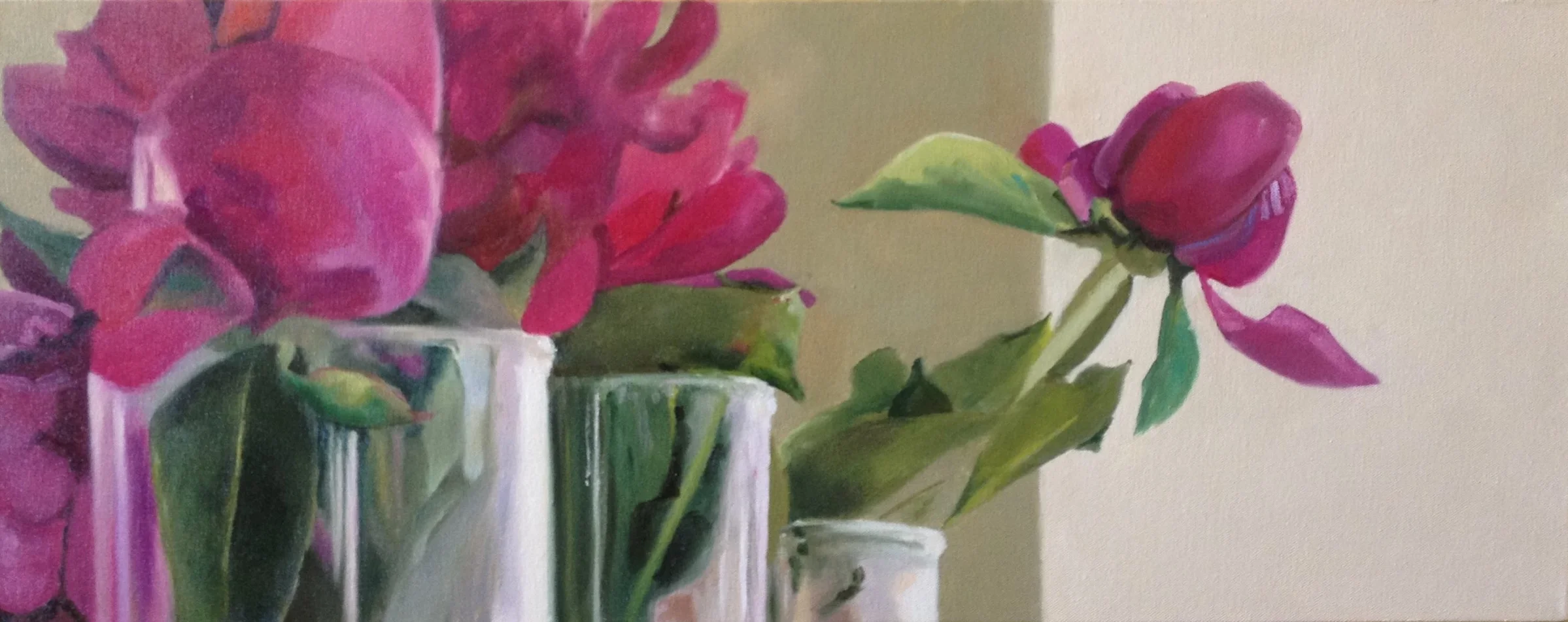 Peonies in Glass 2