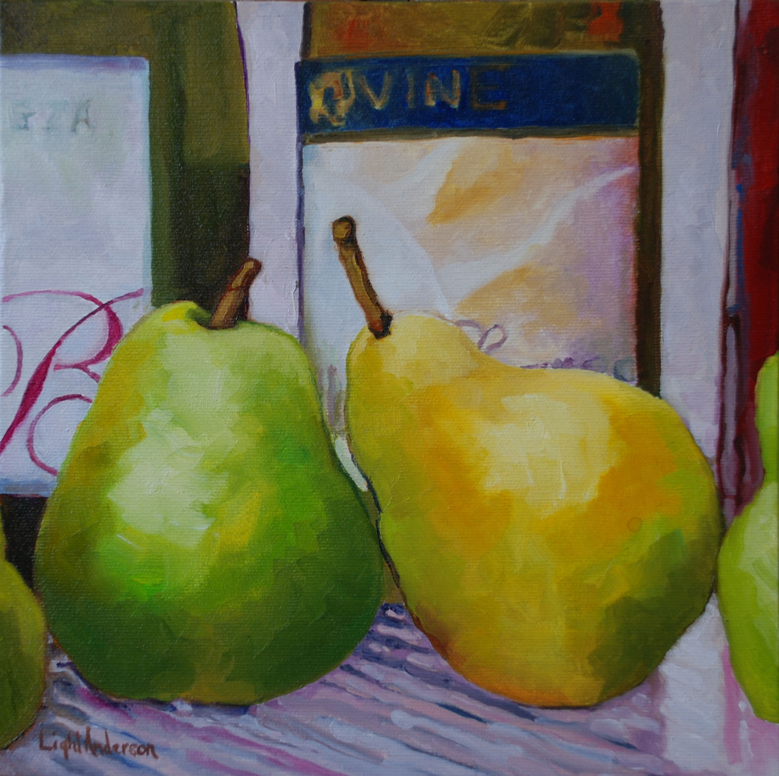 Pears and Wine