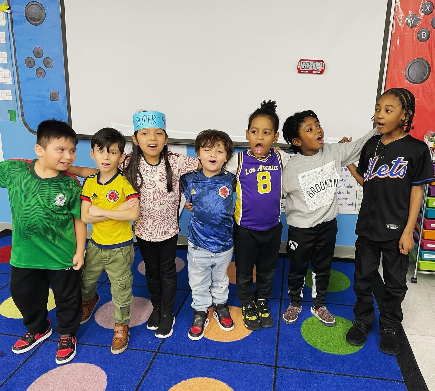 Today as Black History Month comes to a close, we wrapped up our Black History Spirit Week! 🫶🏿🫶🏾🫶🏽
.
This week our kiddos had the opportunity to wear cultural clothing, sports jerseys of their favorite teams, bring in special family artifacts, 