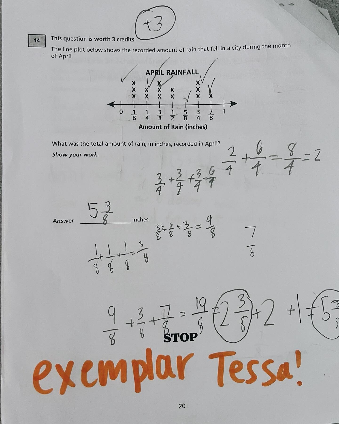 This #MondayMotivation goes out to our amazing 4th and 5th Grade mathematicians and their exemplar work 🤩
.
Students have been working hard all year learning math concepts and supporting their answers by showing their work and providing explanations