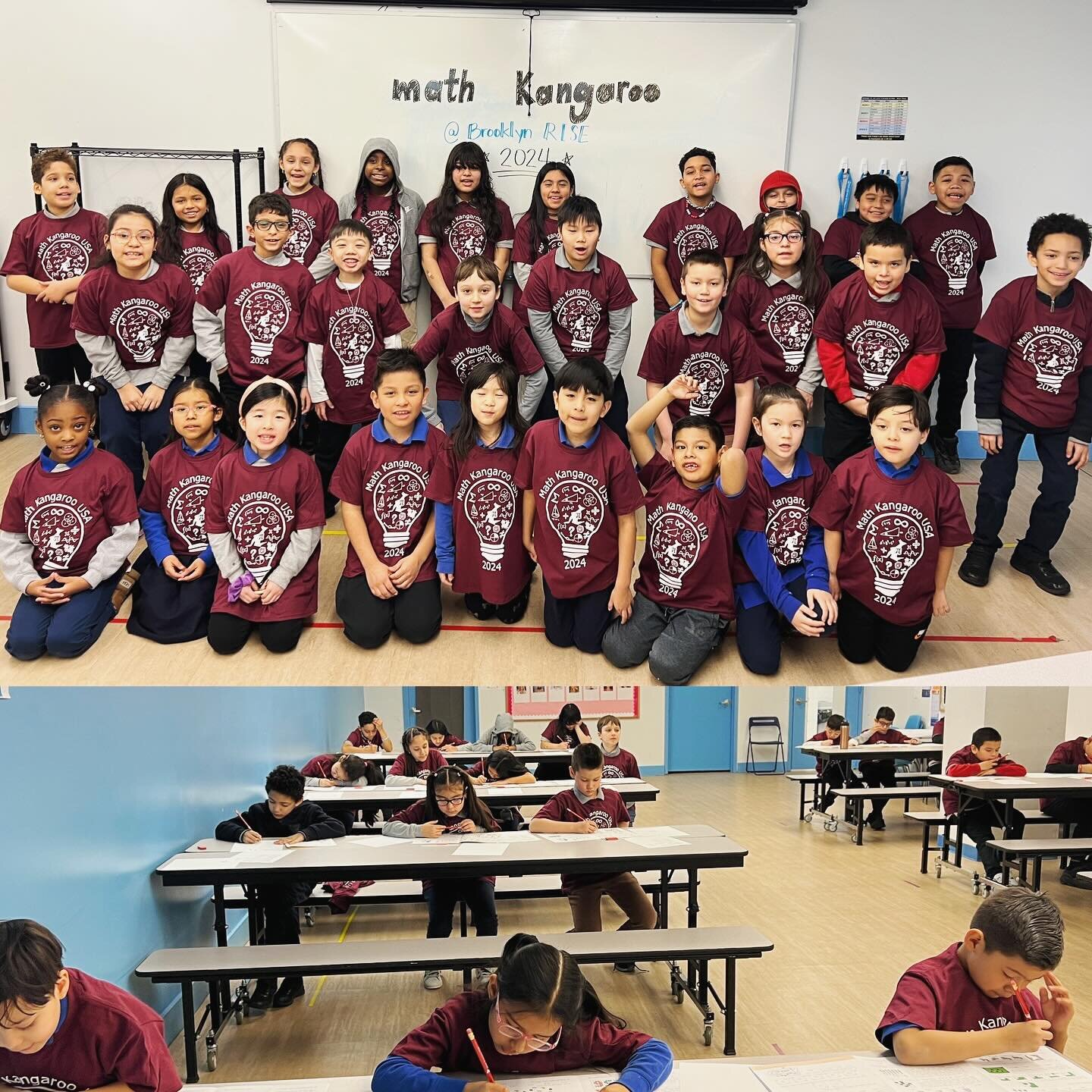 This #ThankfulThursday goes out to all the kiddos who participated in our first ever @mathkangaroousa competition today! Math Kangaroo is a math competition for students in grades 1st-5th and gives kiddos an opportunity to shine as mathematicians! 🤩
