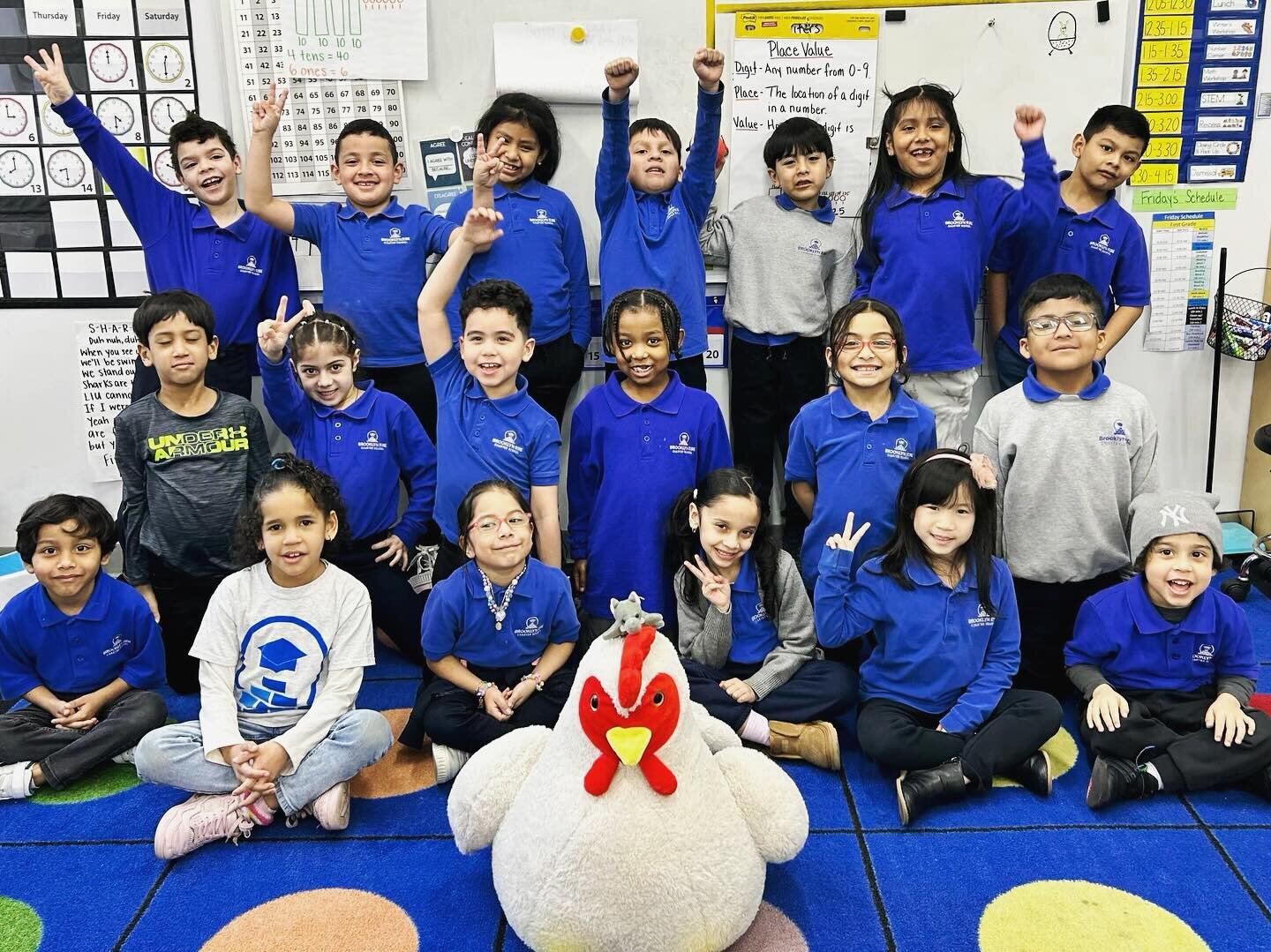 This #WonderfulWednesday is brought to you by the smilies of our amazing Brooklyn RISE students 😁
.
Our kiddos know how to put the JOY in joyful - whether they are winning Remi the Rooster at Community Circle for showing the most school spirit, goin