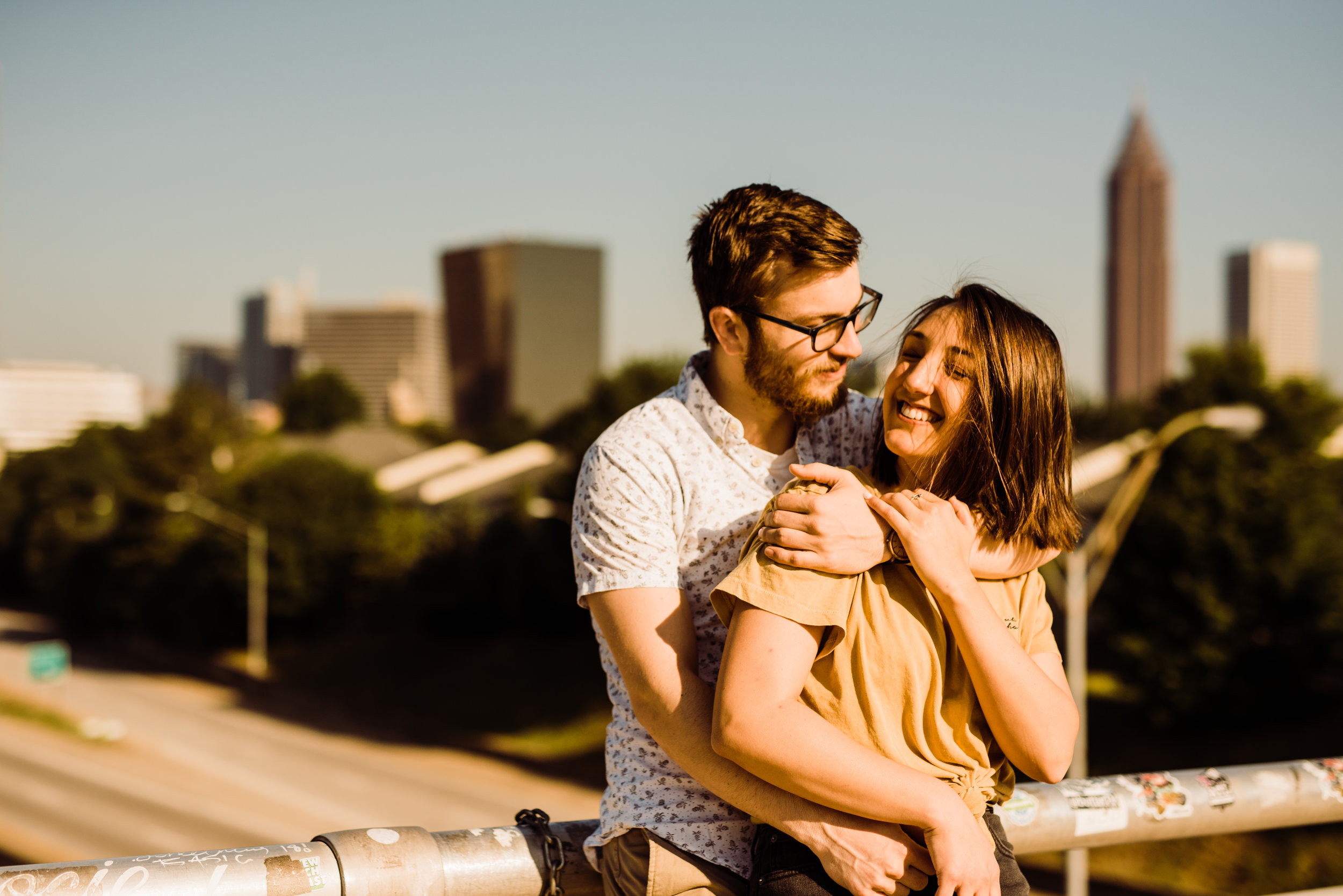 downtown Atlanta engagement photographer, Georgia wedding photographer
