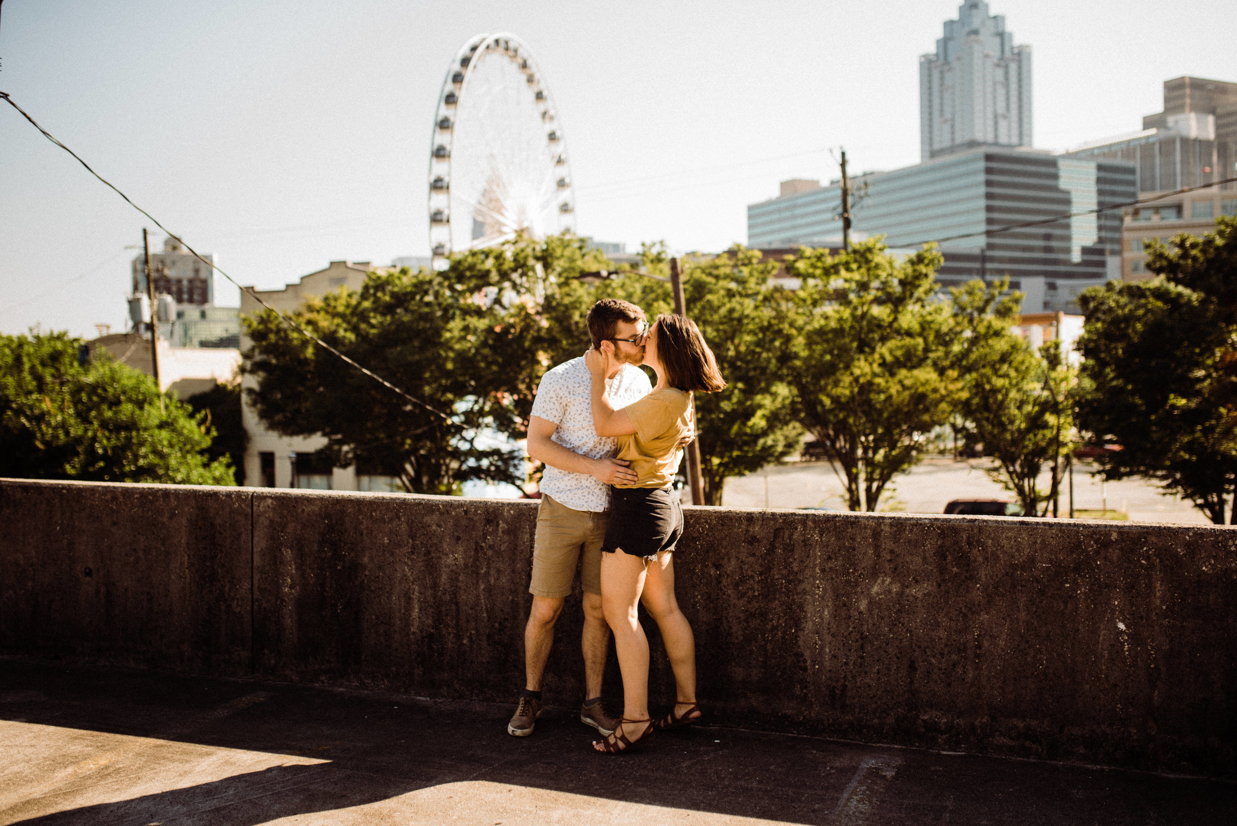 Atlanta-Engagement-Photographer -Centennial-Park-Ferris-Wheel
