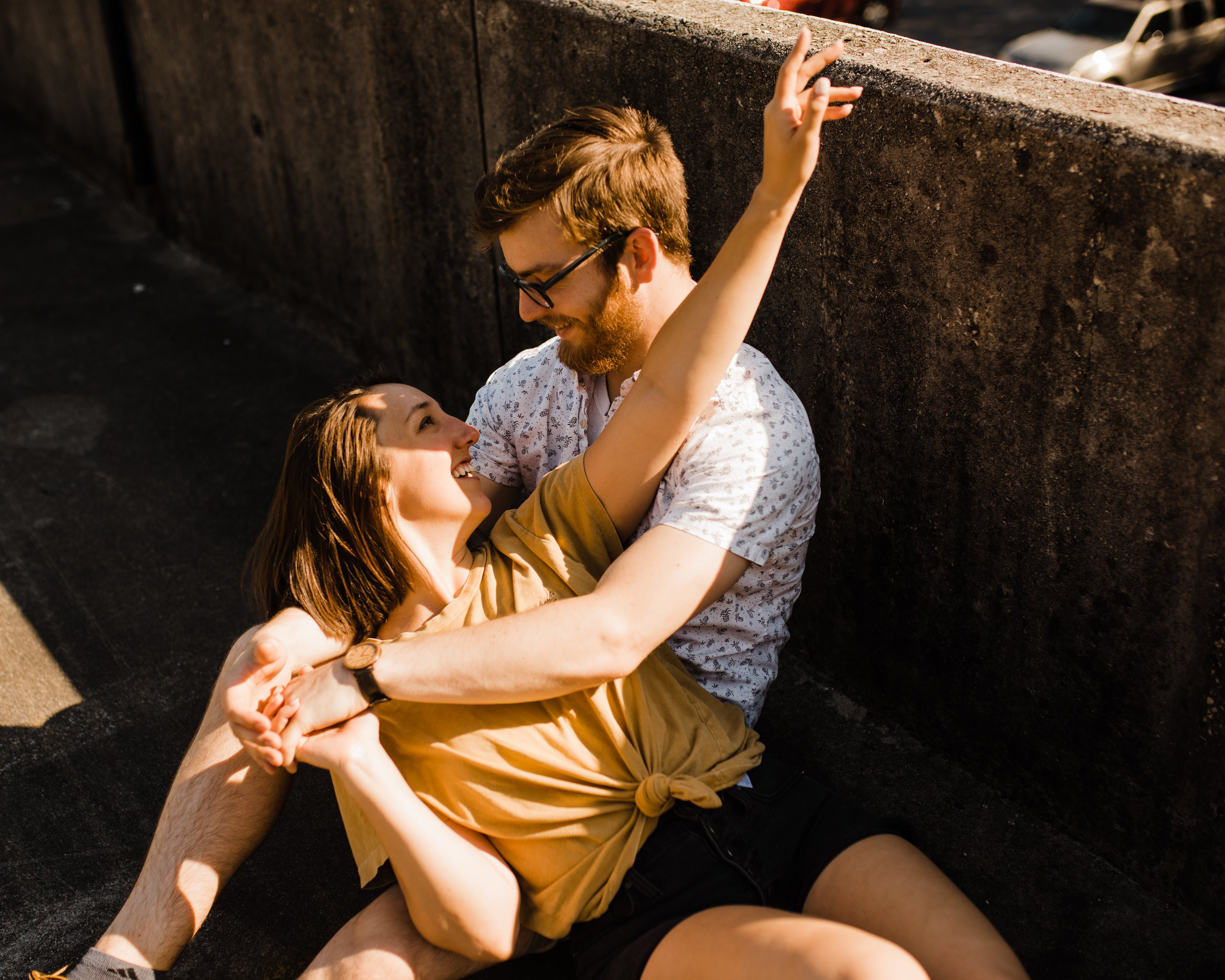 Atlanta-Engagement-Photographer-Rooftop-Shoot