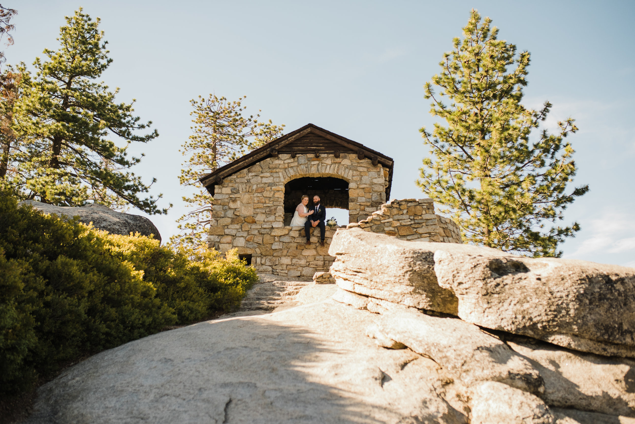 Glacier Point Yosemite Geology Hut Built in the 1920's is a beautiful spot for some romantic portraits!