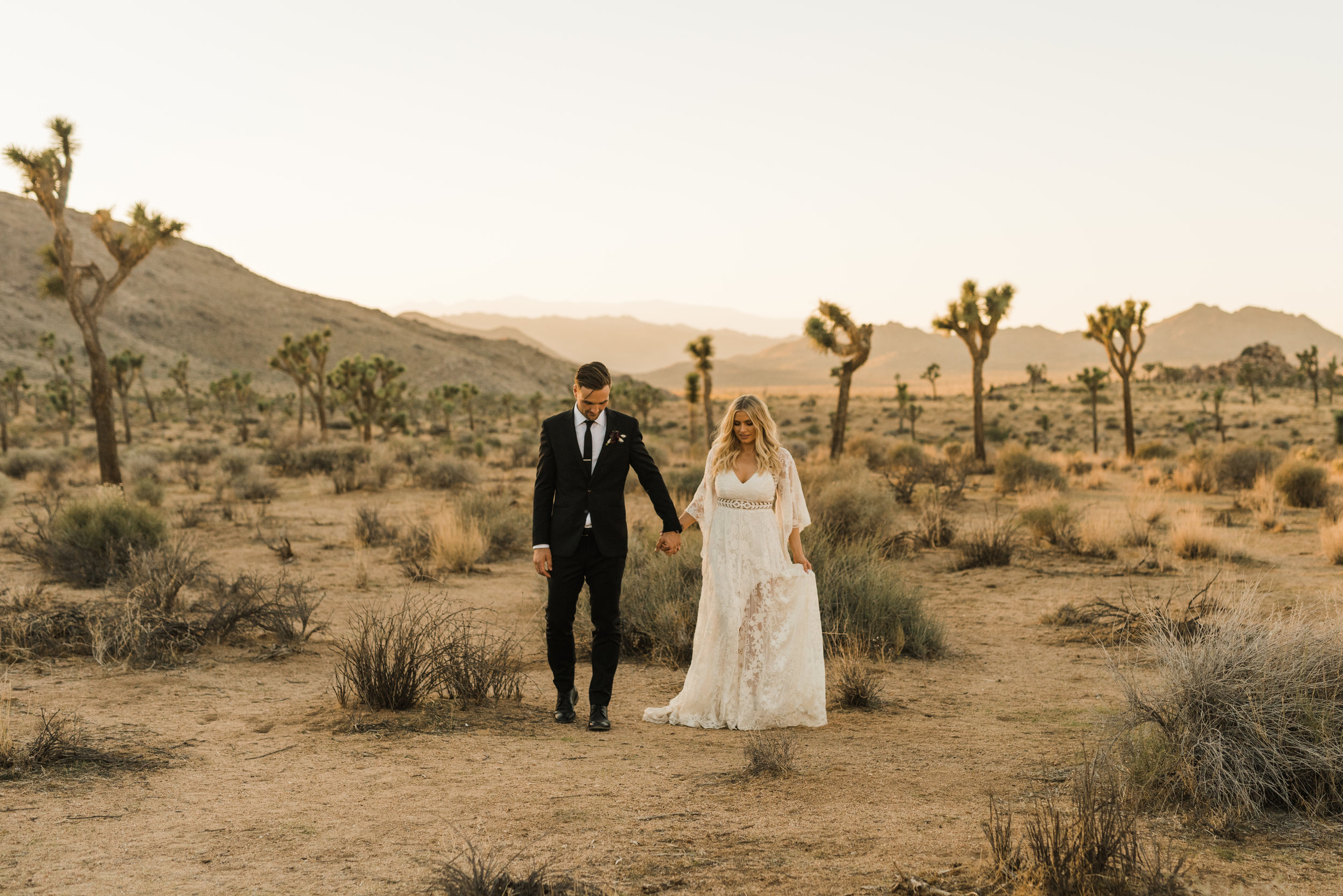 Joshua Tree Desert Elopement Wedding