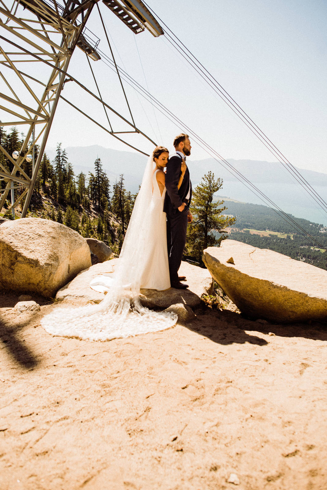 Romantic first look at Heavenly Lodge in South Lake Tahoe, CA