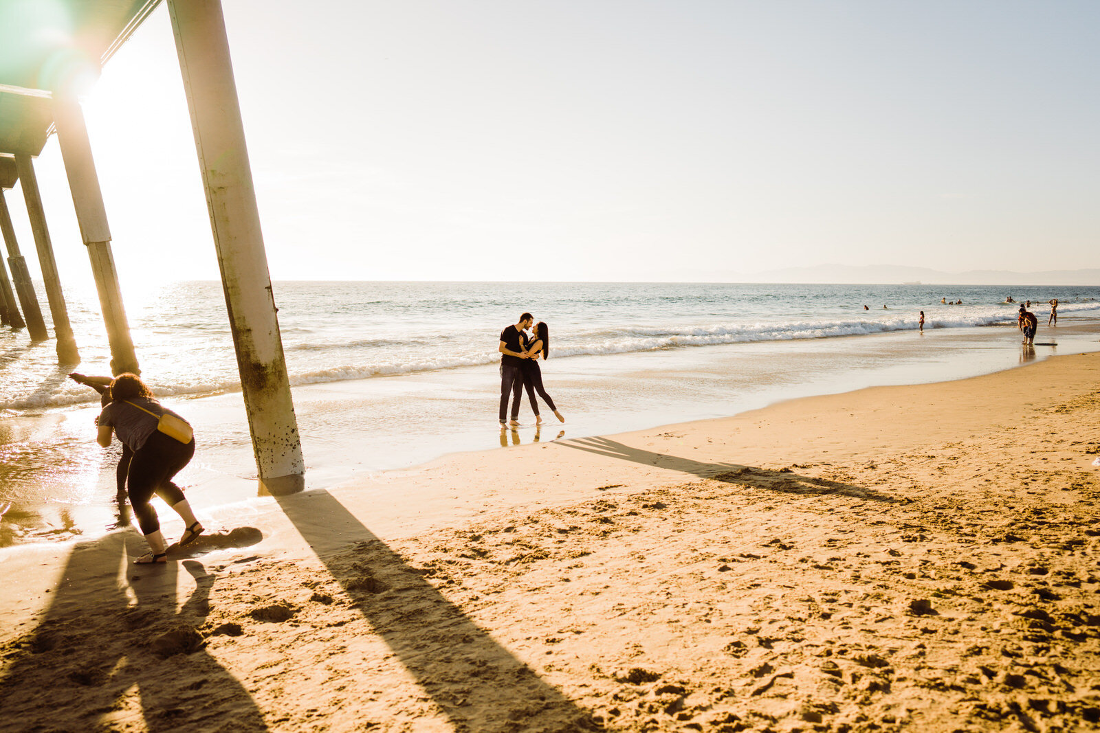 Hermosa Beach Engagement Photos