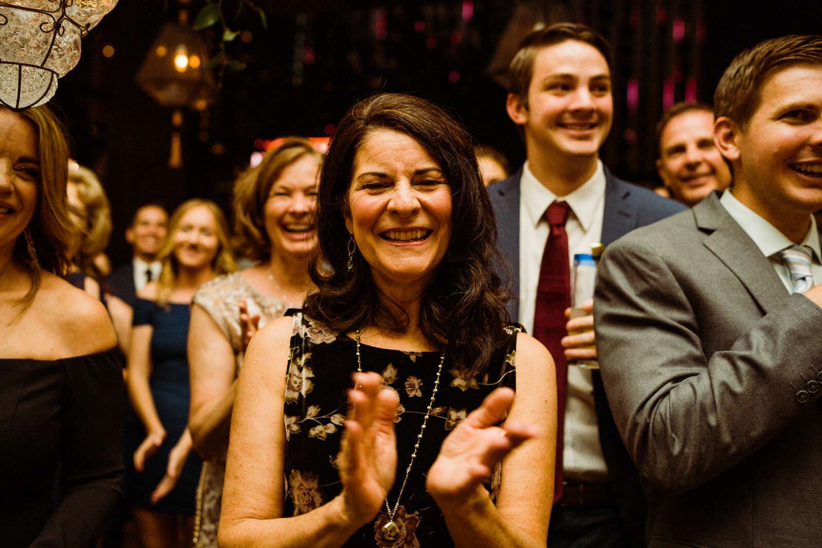 family candids at Hotel Figueroa wedding in Downtown LA