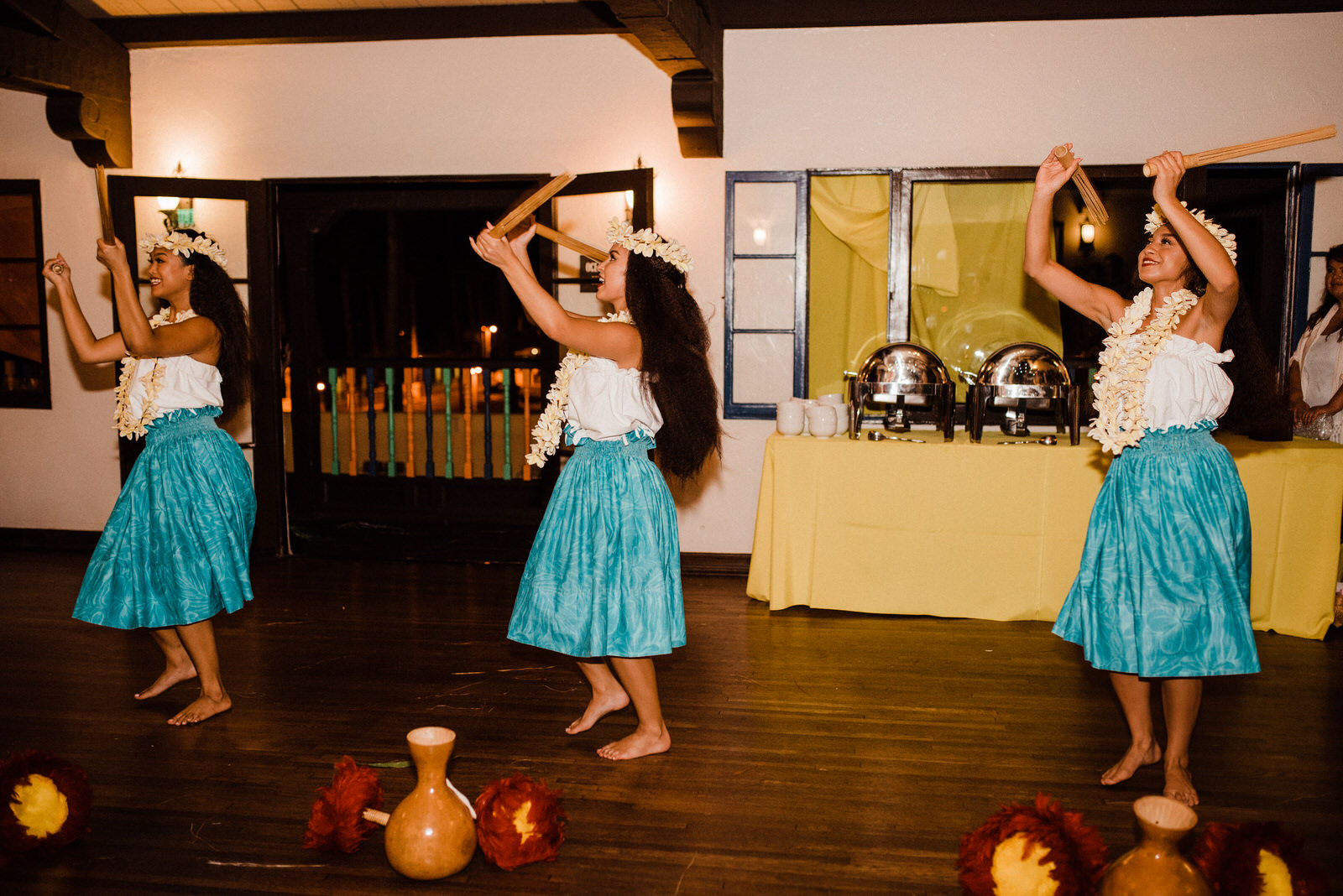 ole-hanson-beach-club-wedding-hawaiian-dancers-with-leis.jpg
