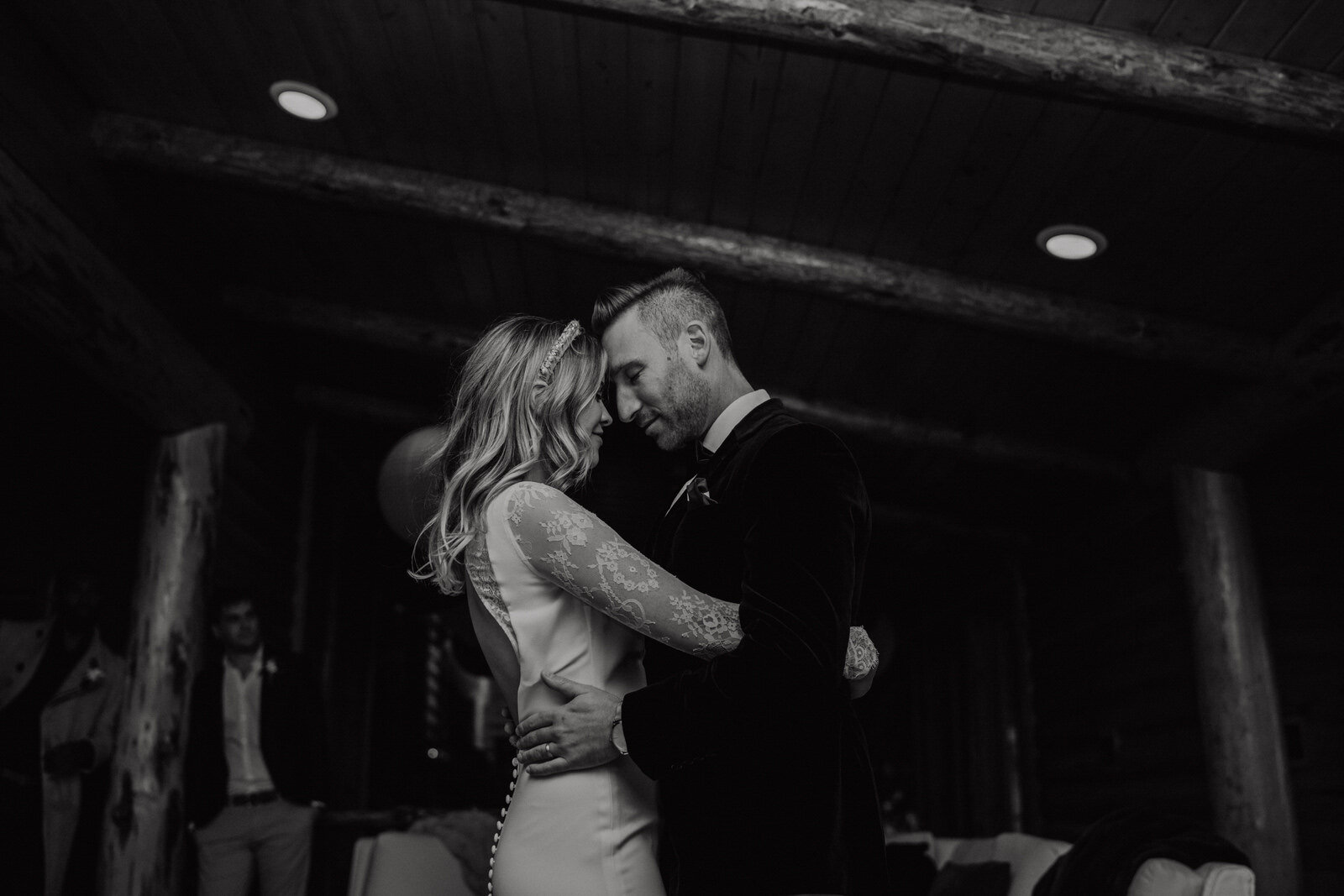 First dance at Lake Tahoe elopement | Northern California elopement | fun, nontraditional wedding photos by California Elopement Photographer Planner Kept Record | www.keptrecord.com