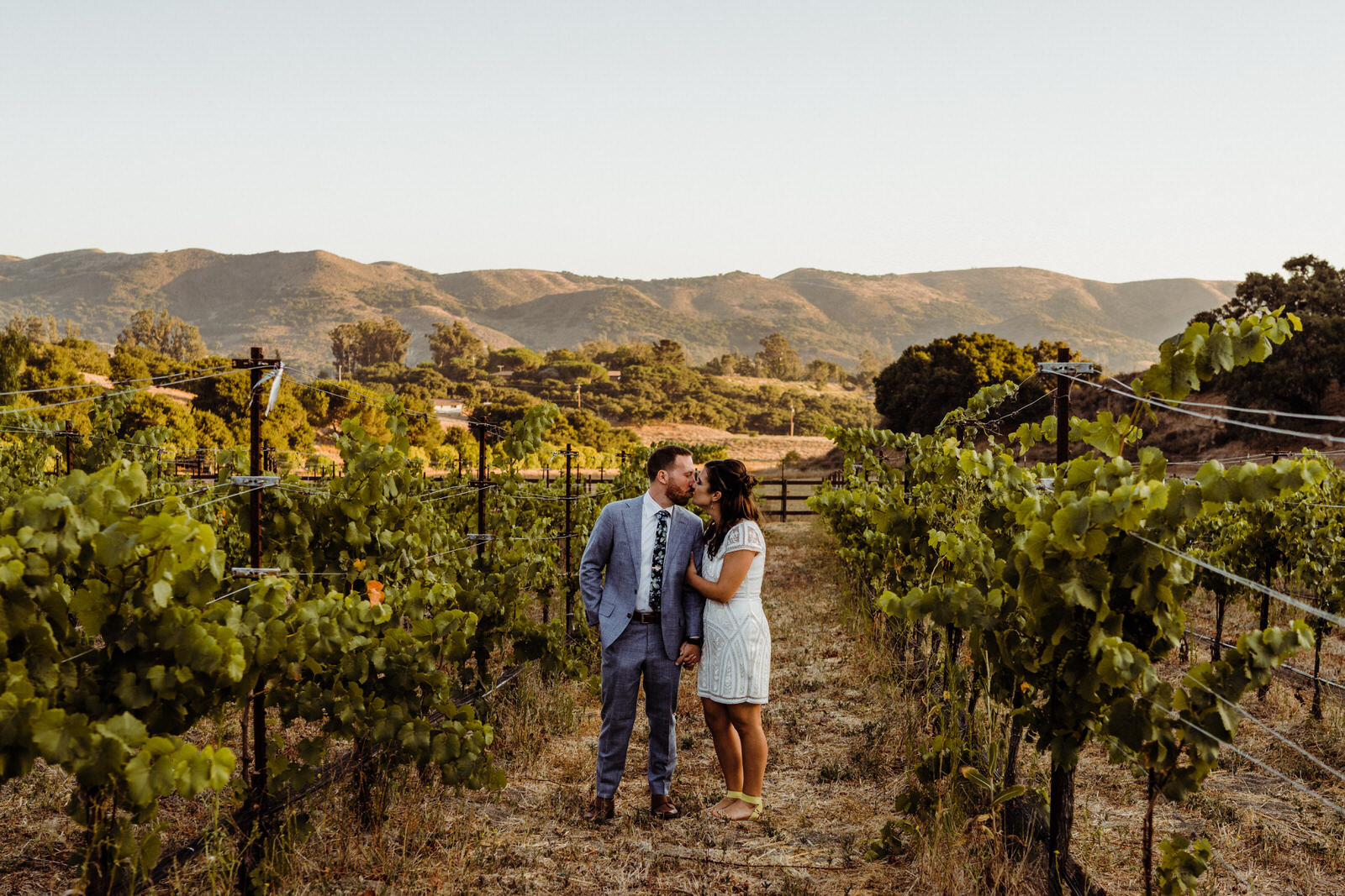 Napa Valley vineyard elopement | Central coast California elopement | fun, nontraditional wedding photos by California Elopement Photographer Planner Kept Record | www.keptrecord.com