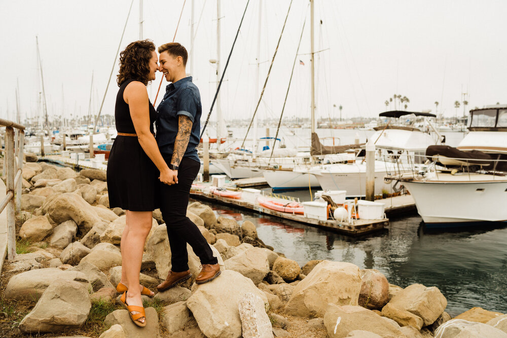 Ventura-Beach-Engagement-Shoot-Same-Sex-Couple-At-Seabridge-Marina (9).jpg