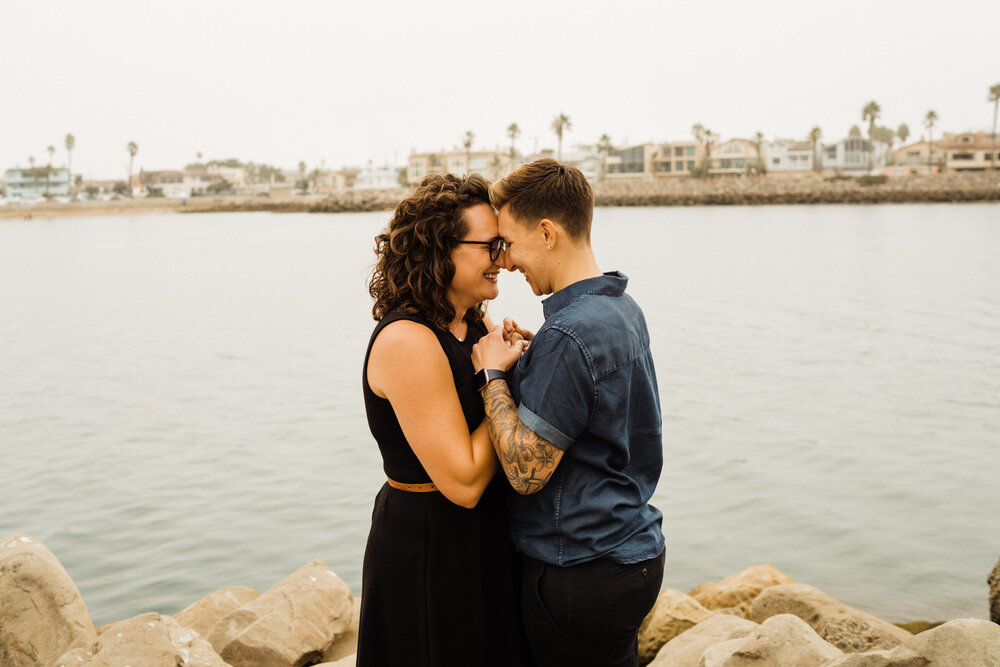 Ventura-Beach-Engagement-Shoot-Same-Sex-Couple-At-Seabridge-Marina (12).jpg