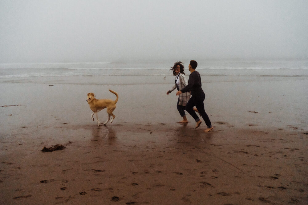 Ventura-Beach-Engagement-Shoot-Couple-Women-with-Dog-on-Hollywood-Beach (1).jpg