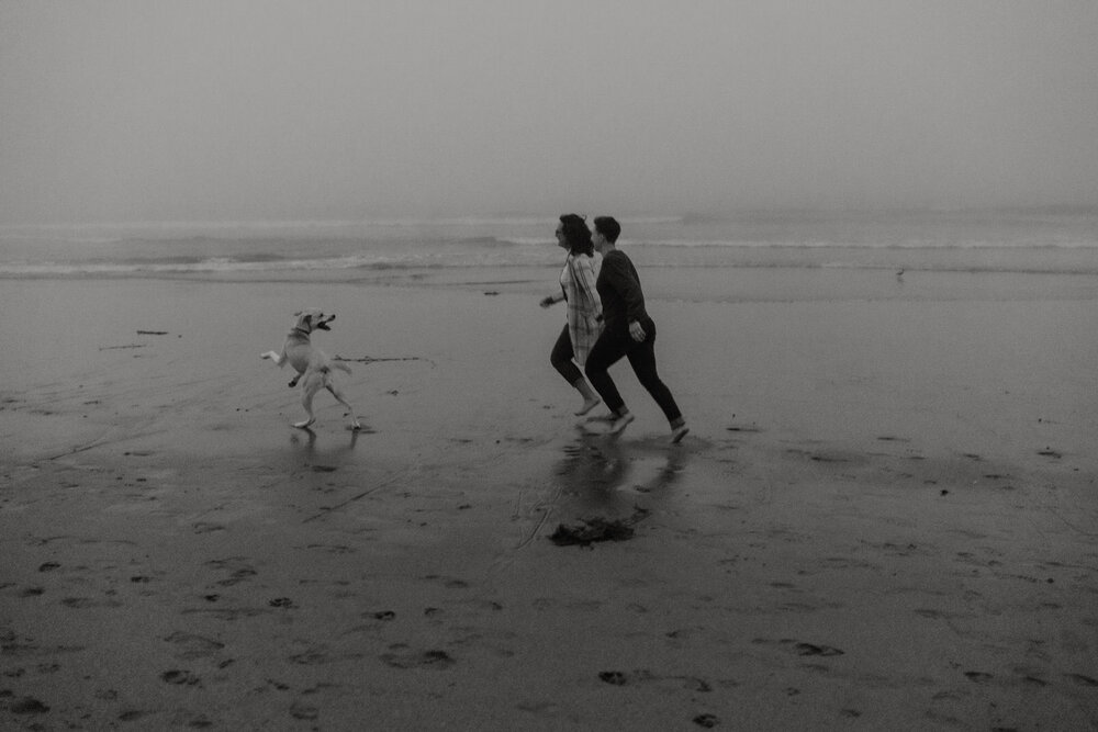 Ventura-Beach-Engagement-Shoot-Couple-Women-with-Dog-on-Hollywood-Beach (2).jpg